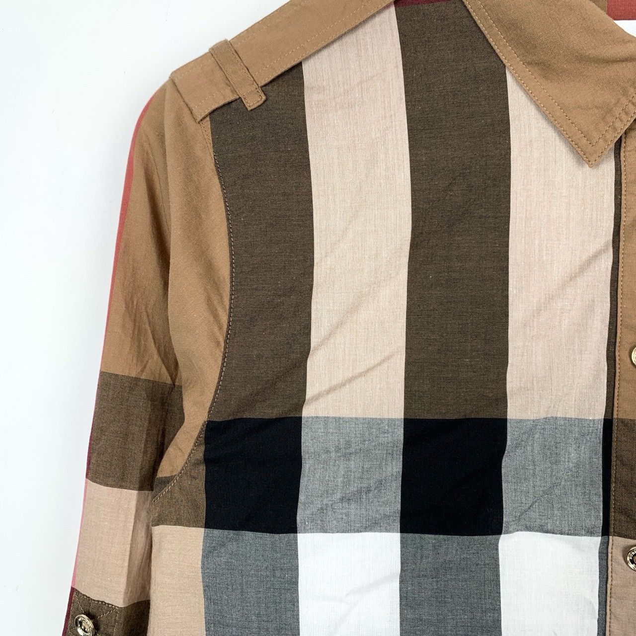 Burberry Burberry Dress Cotton Long Sleeve (Size 44) Size L / US 10 / IT 46 - 5 Thumbnail