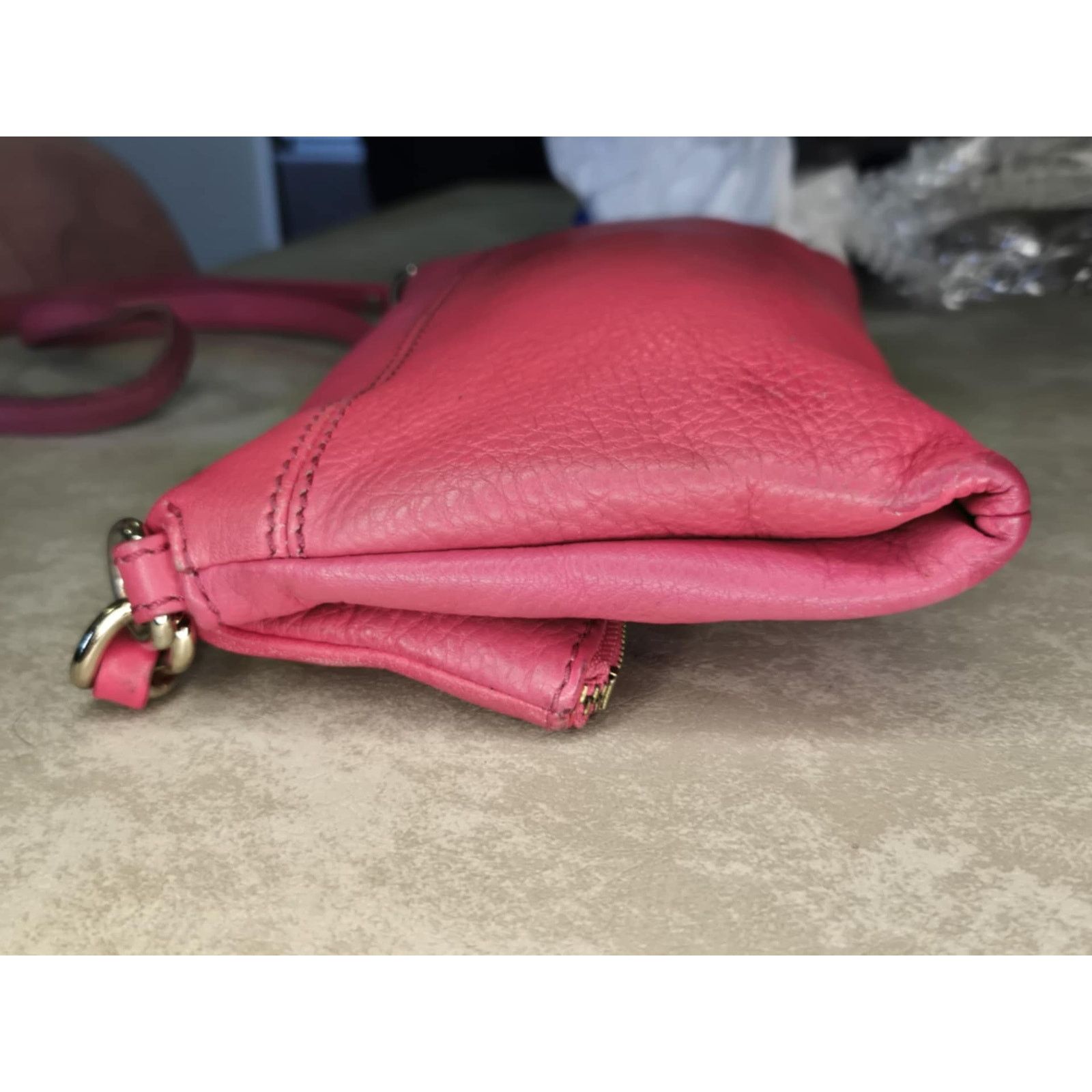 Kate Spade Cobble Hill Krista classic pink leather crossbody