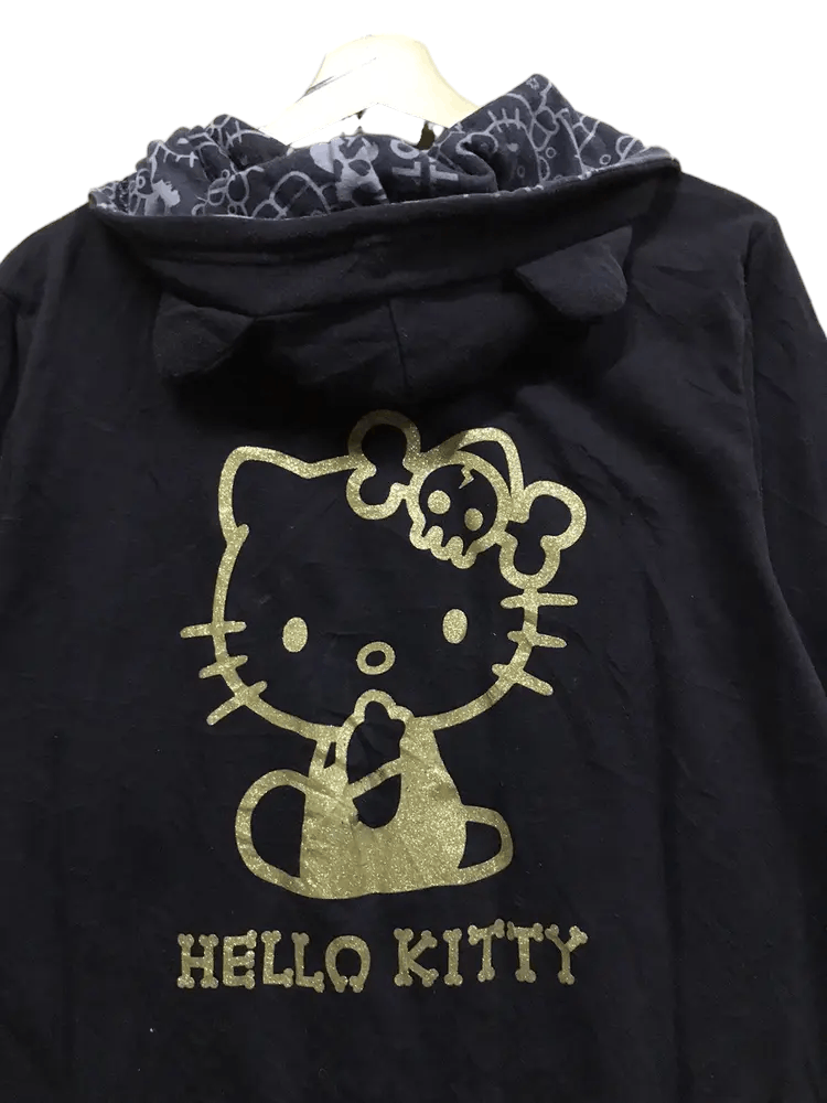 Cartoon Network Sanrio Hello Kitty Cat Ear Hoodies Size L / US 10 / IT 46 - 5 Thumbnail