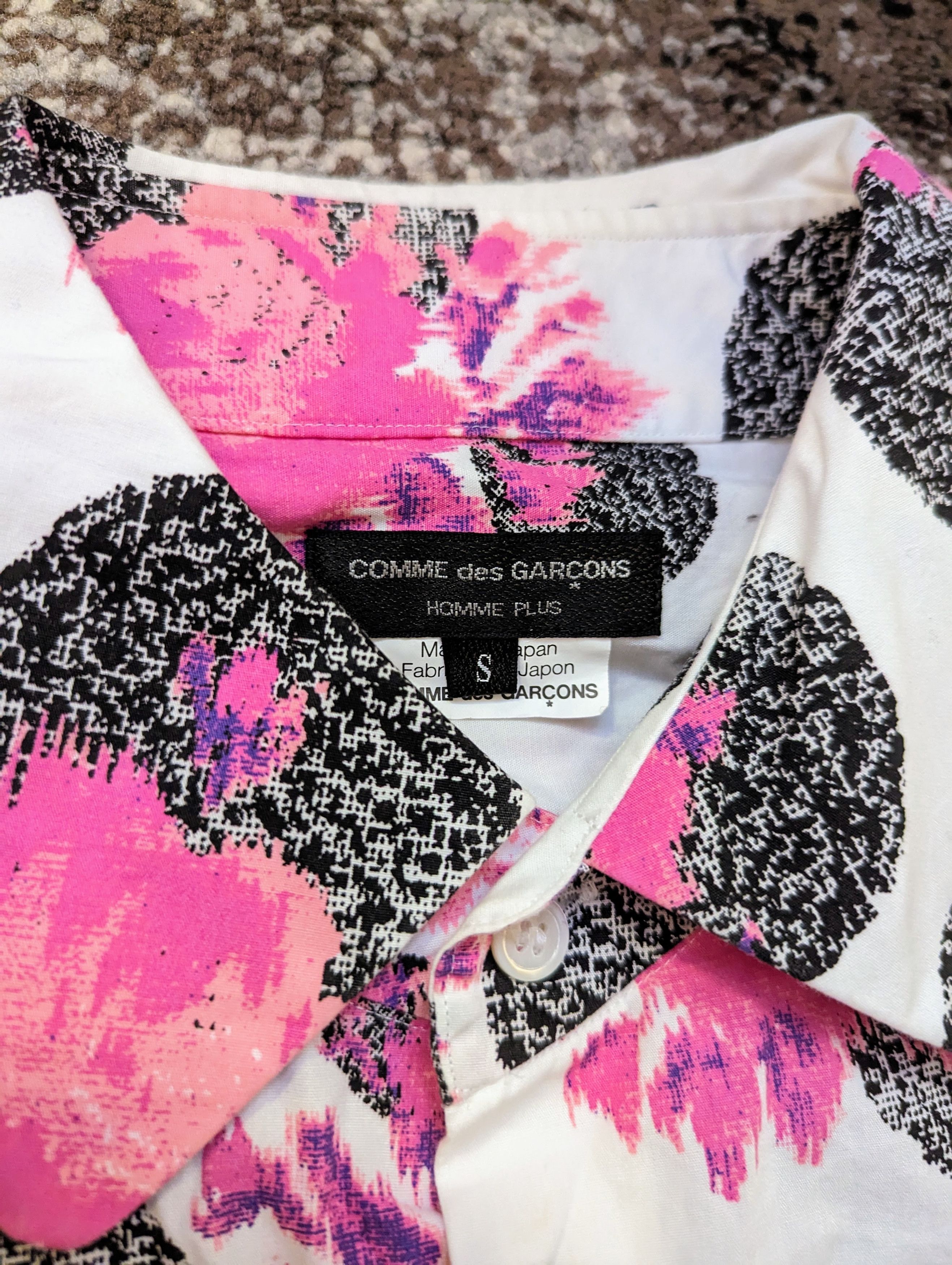 Comme des Garcons Homme Plus CdG Homme Plus AW12 Printed Shirt Size US S / EU 44-46 / 1 - 3 Thumbnail