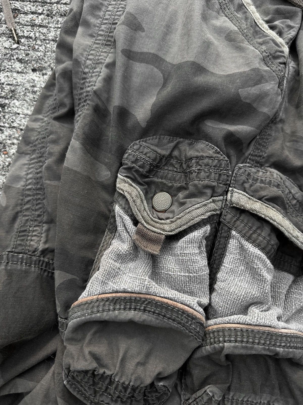 GOA GOA Suspender Camo Parachute Cargo Pants Size US 32 / EU 48 - 8 Thumbnail