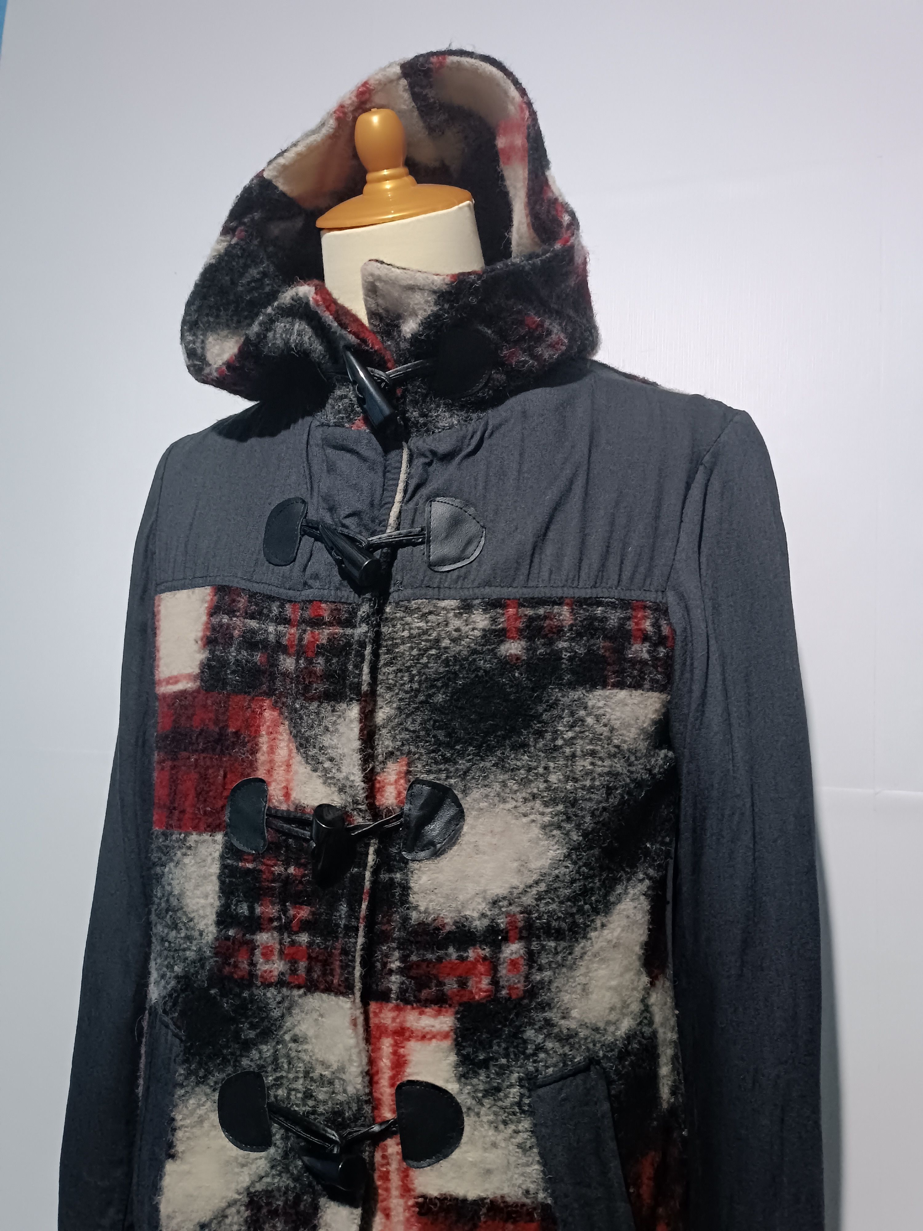 Designer Wool Dufflecoat Size L / US 10 / IT 46 - 2 Thumbnail