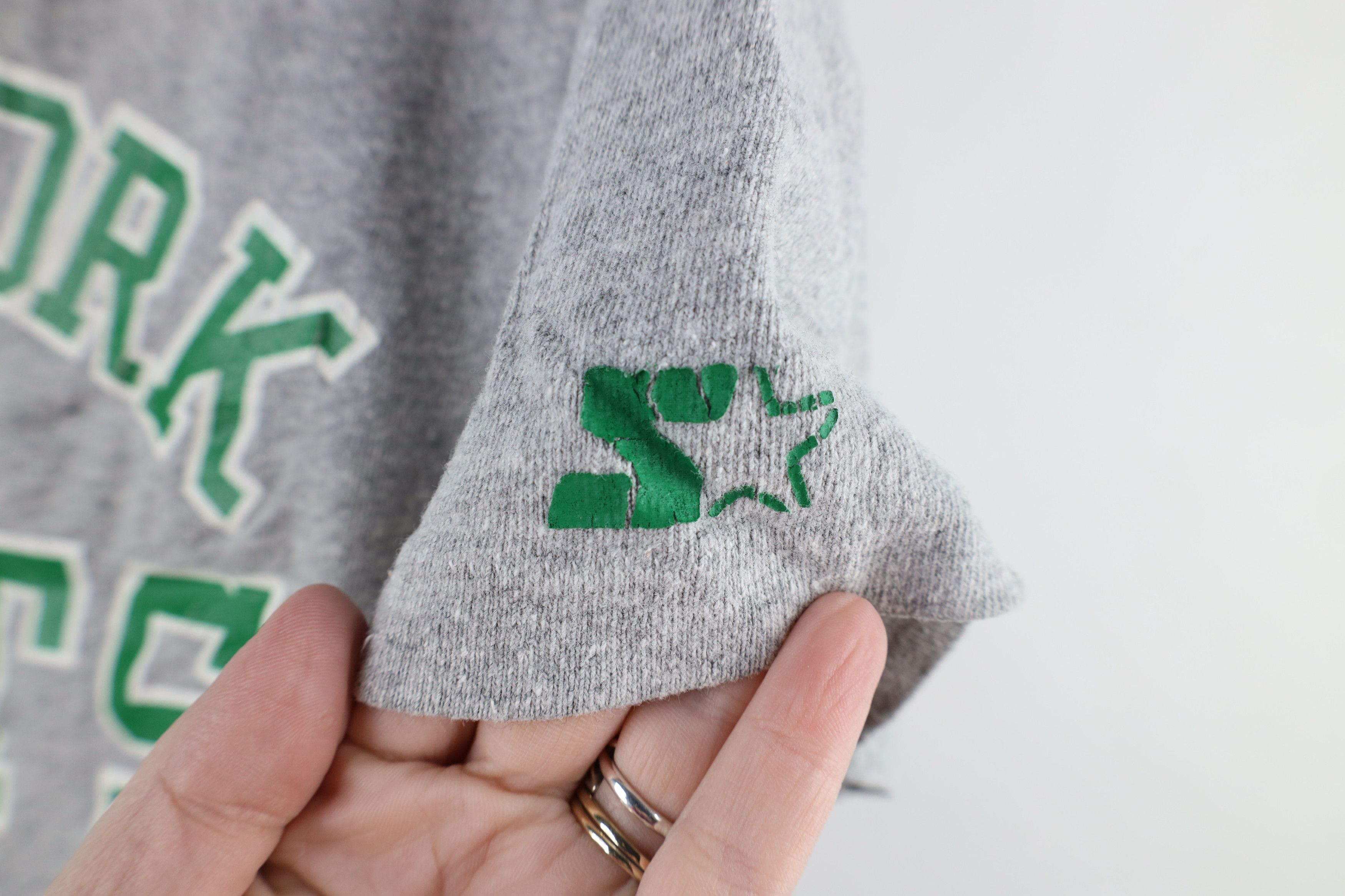 Starter × Vintage Vintage 90s Starter New York Jets Football T-Shirt Gray USA Size US L / EU 52-54 / 3 - 4 Thumbnail