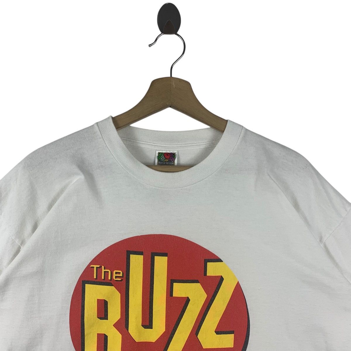 Japanese Brand × Vintage Vintage 90s THE BUZZ radio tee Size US XL / EU 56 / 4 - 2 Thumbnail