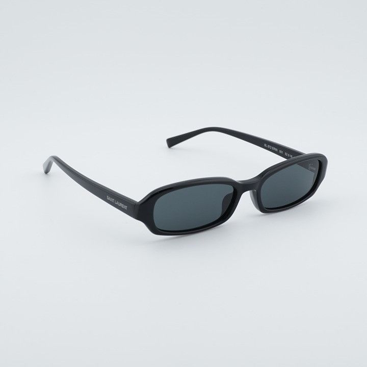 Saint Laurent Paris Saint Laurent SL872 ERIN 001 Sunglasses Black Rectangle Fram Size ONE SIZE - 5 Thumbnail