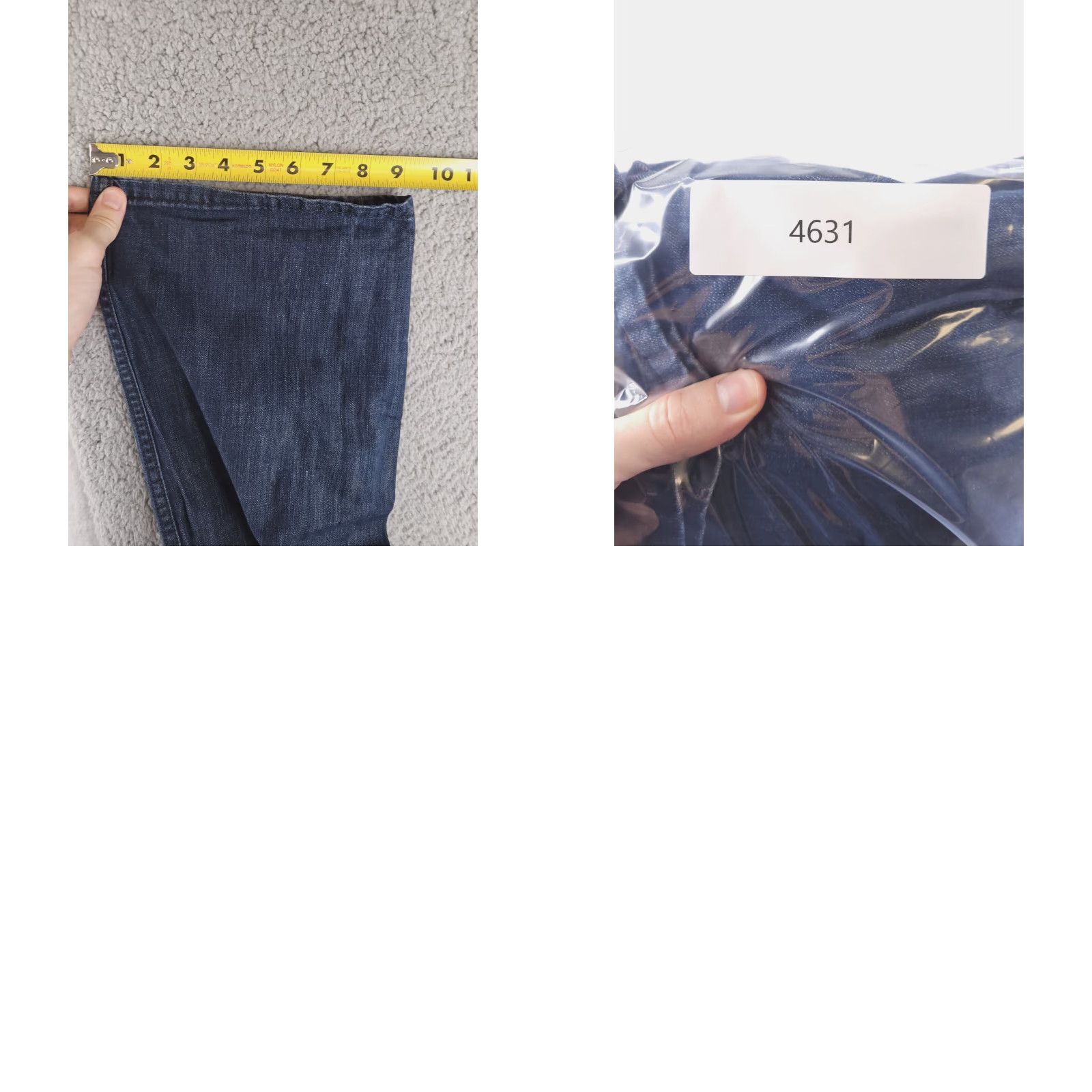 Levi's Levi's 559 Jeans Mens 38x29 Relaxed Fit Blue Denim Pants Size US 38 / EU 54 - 8 Thumbnail
