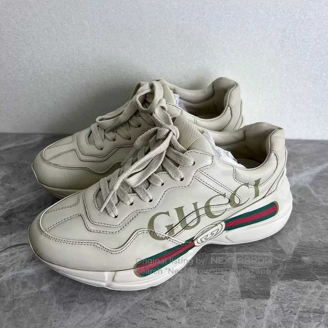 Gucci Gucci Rhyton Logo Sneakers 35.5. Size US 4.5 / IT 34.5 - 1 Thumbnail
