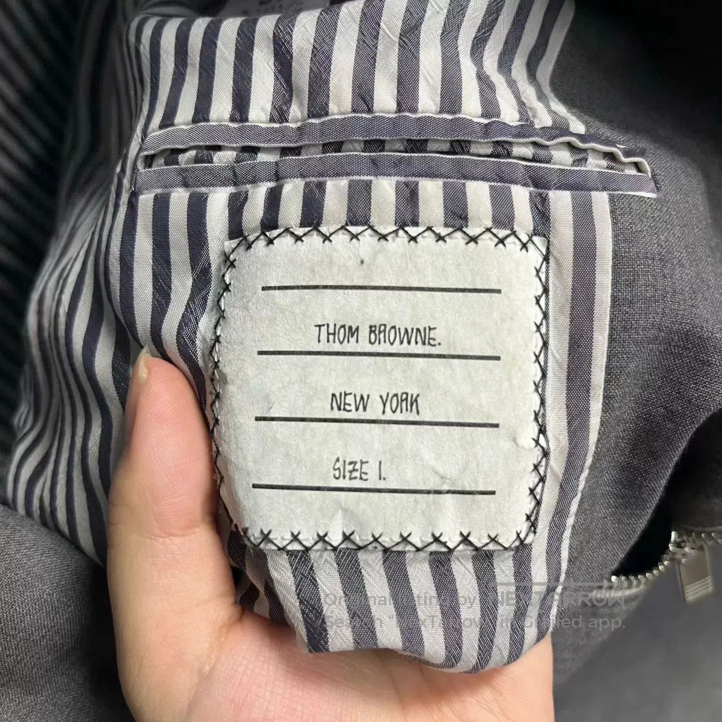 Thom Browne thom browne gray four-stripes bomber jacket. Size US S / EU 44-46 / 1 - 4 Thumbnail