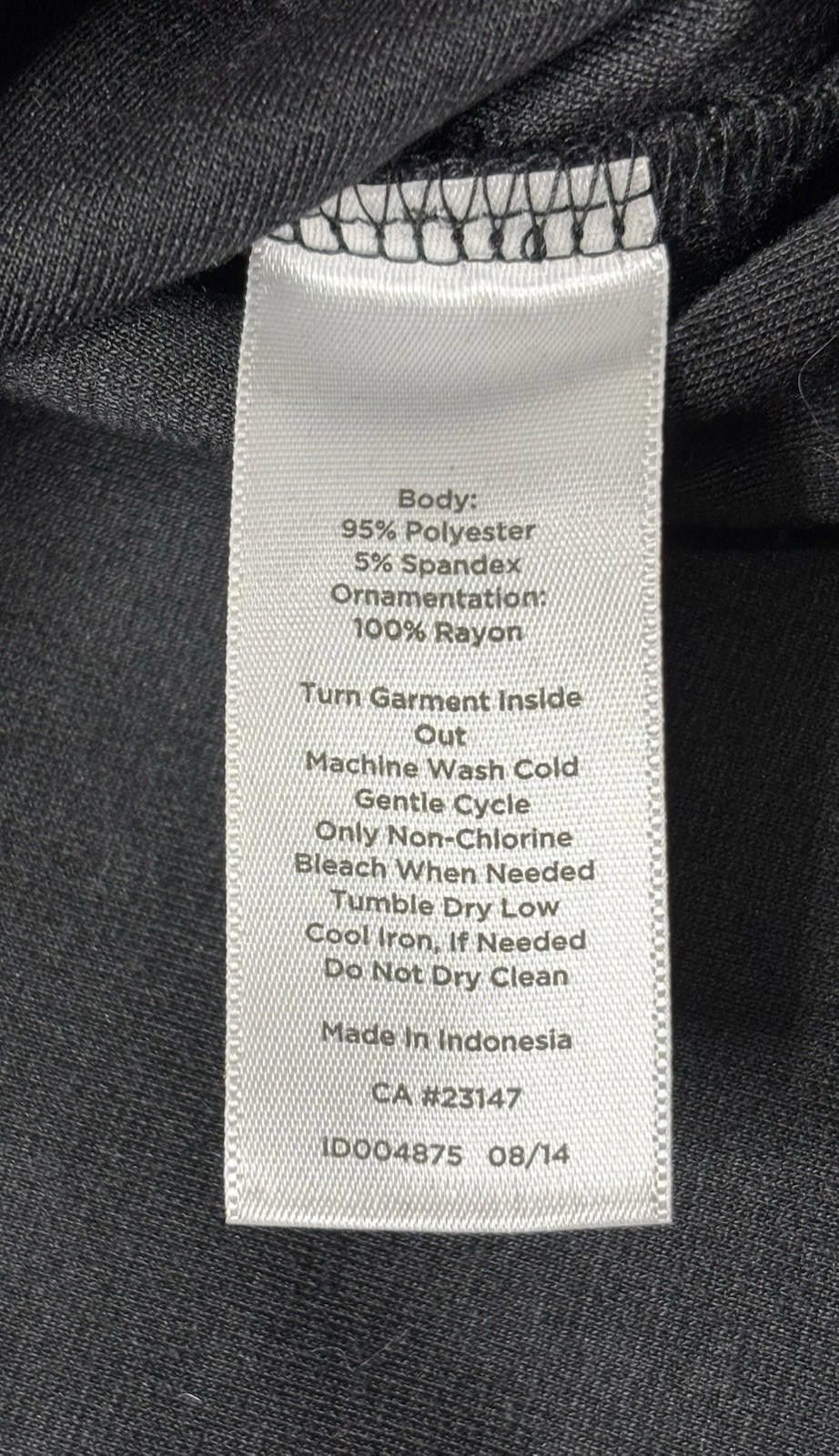 Talbots Talbots Top Women's Large Black Velvet Burnout Formal Size L / US 10 / IT 46 - 10 Thumbnail