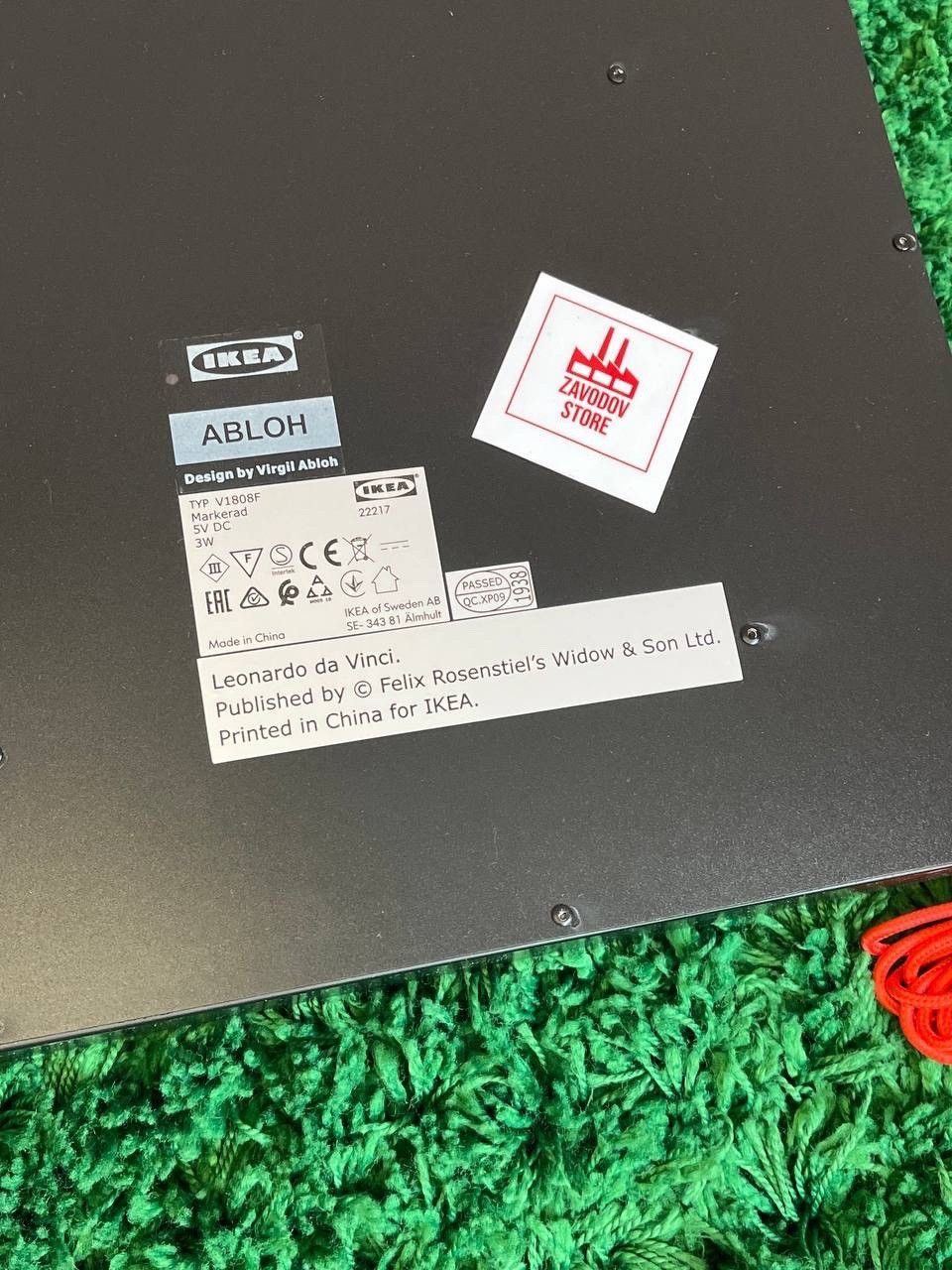 Ikea Virgil Abloh x Ikea Markerad Mona Lisa Luminaire | Grailed