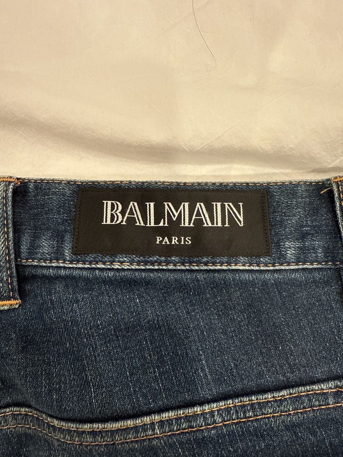 Balmain Balmain Biker Jeans Size US 28 / EU 44 - 12 Thumbnail