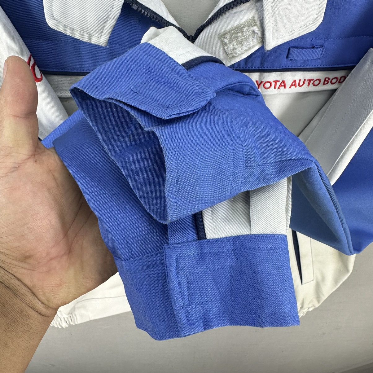 Japanese Brand Vintage Toyota Auto Body Workwear Uniform Jacket Size US XL / EU 56 / 4 - 11 Thumbnail
