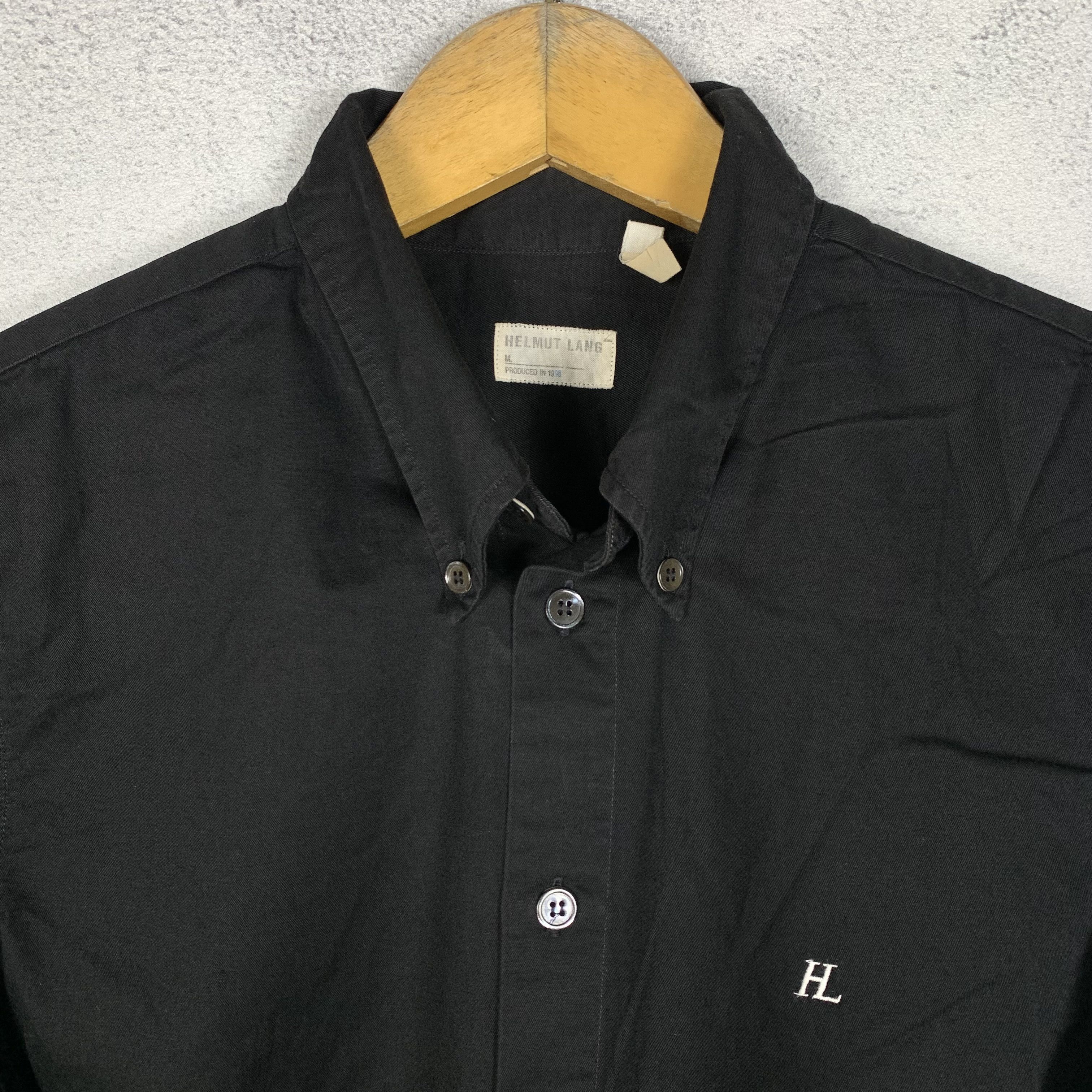 Helmut Lang Vintage 1998 Helmut Lang Button Down Shirt Size US S / EU 44-46 / 1 - 3 Thumbnail