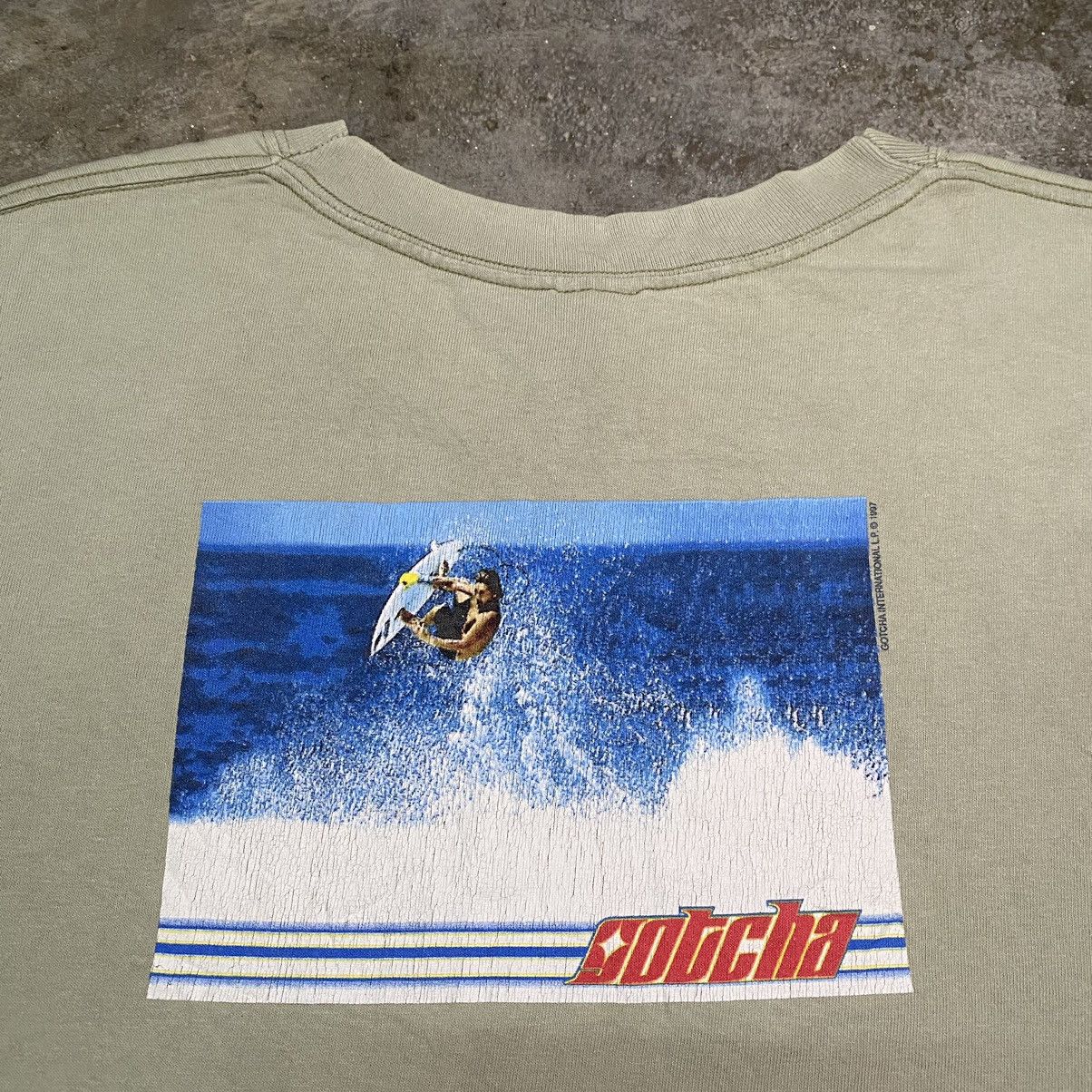 Gotcha × Vintage VINTAGE 90s GOTCHA SURFBOARDS T SHIRT Size US M / EU 48-50 / 2 - 9 Thumbnail