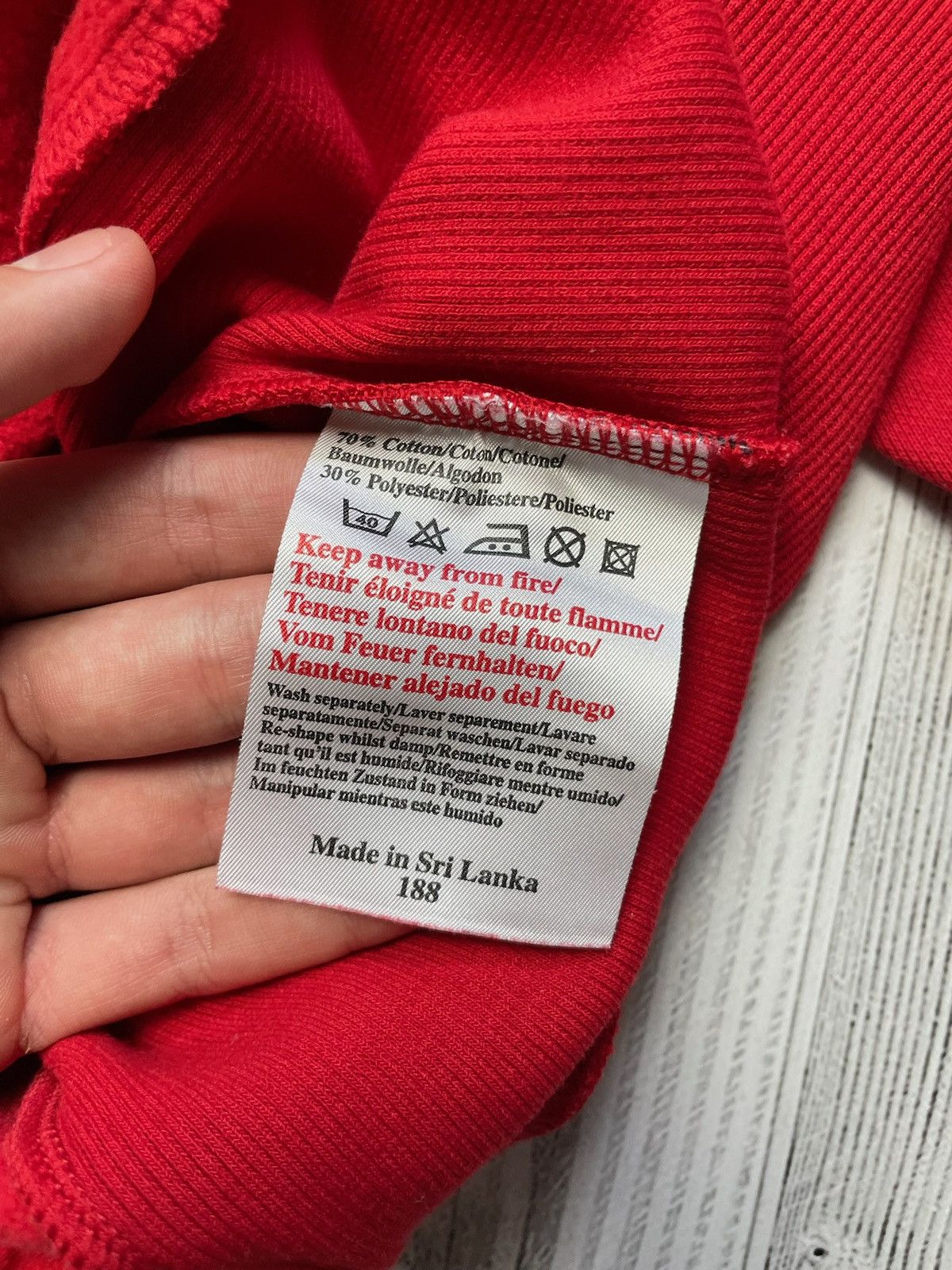 Umbro × Vintage Vintage Umbro pro training sweatshirt red logo size L Size US L / EU 52-54 / 3 - 5 Thumbnail