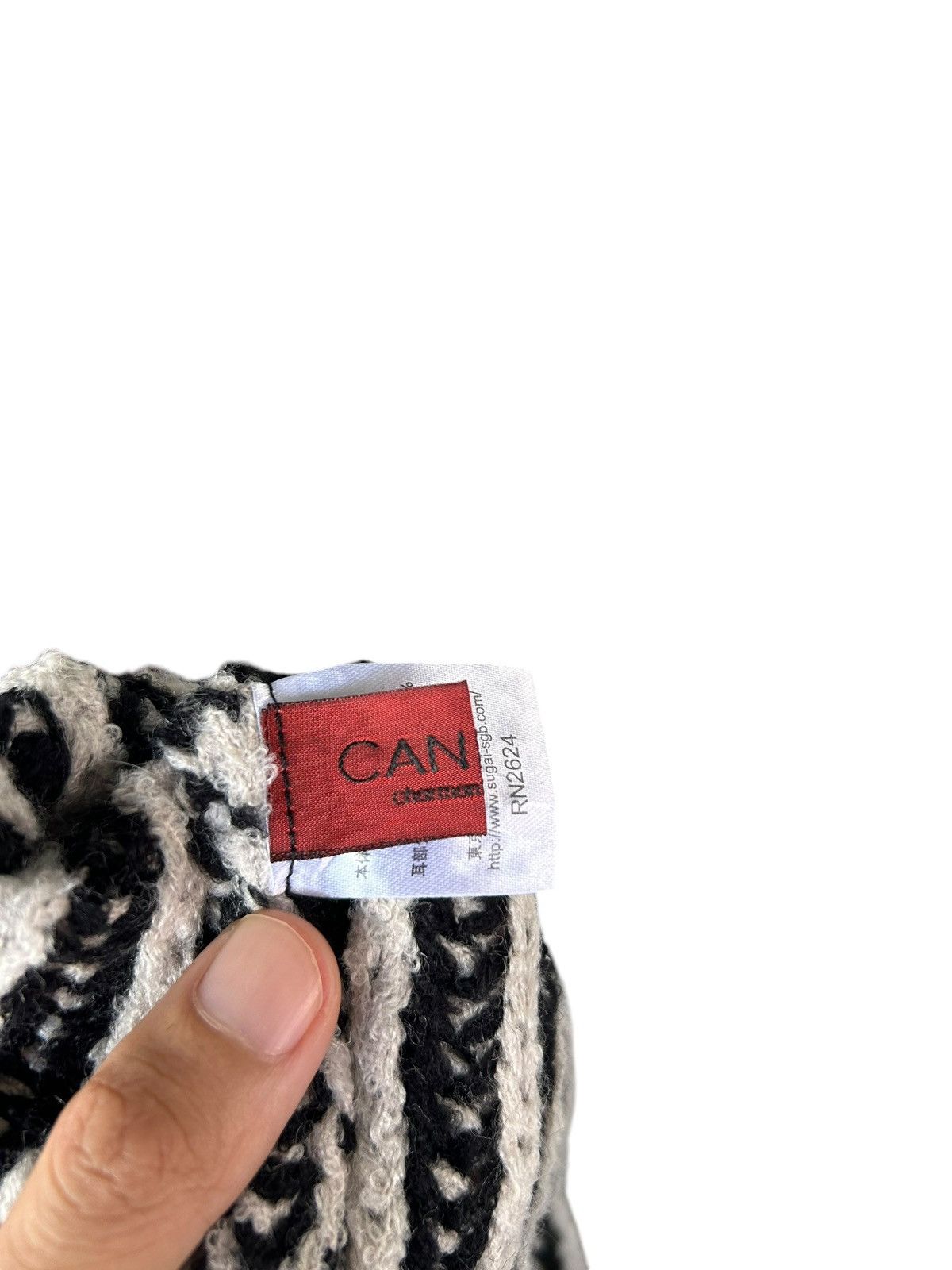 Japanese Brand × Kapital × Vintage Japanese Brand Punk Bondage Style knitted Big Hats Rare🎌☠️ Size ONE SIZE - 6 Thumbnail