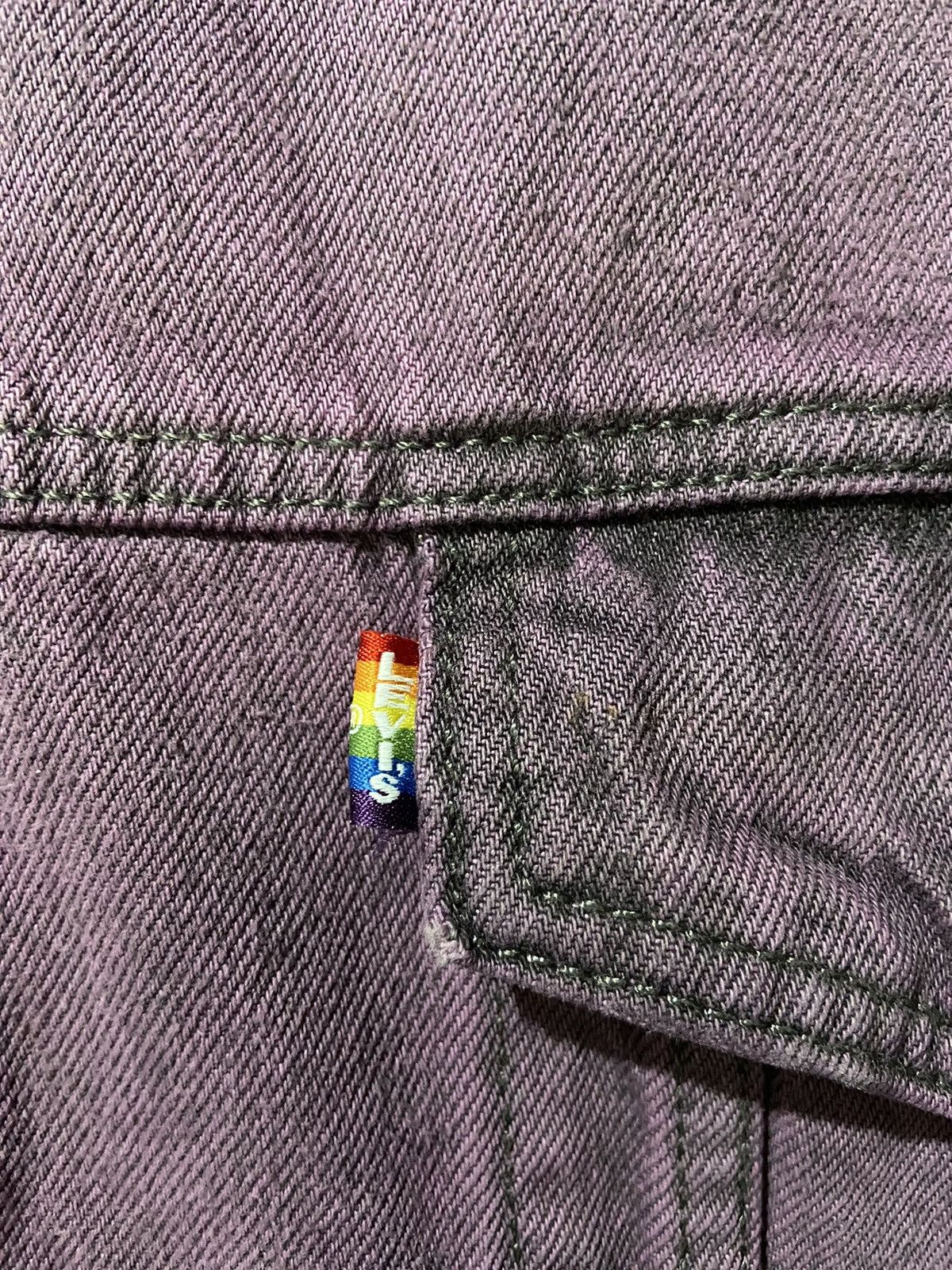 Levi's NEW LEVIS BIG E LIBERATION TRUCKER VEST PRIDE SIZE XL Size US XL / EU 56 / 4 - 4 Thumbnail