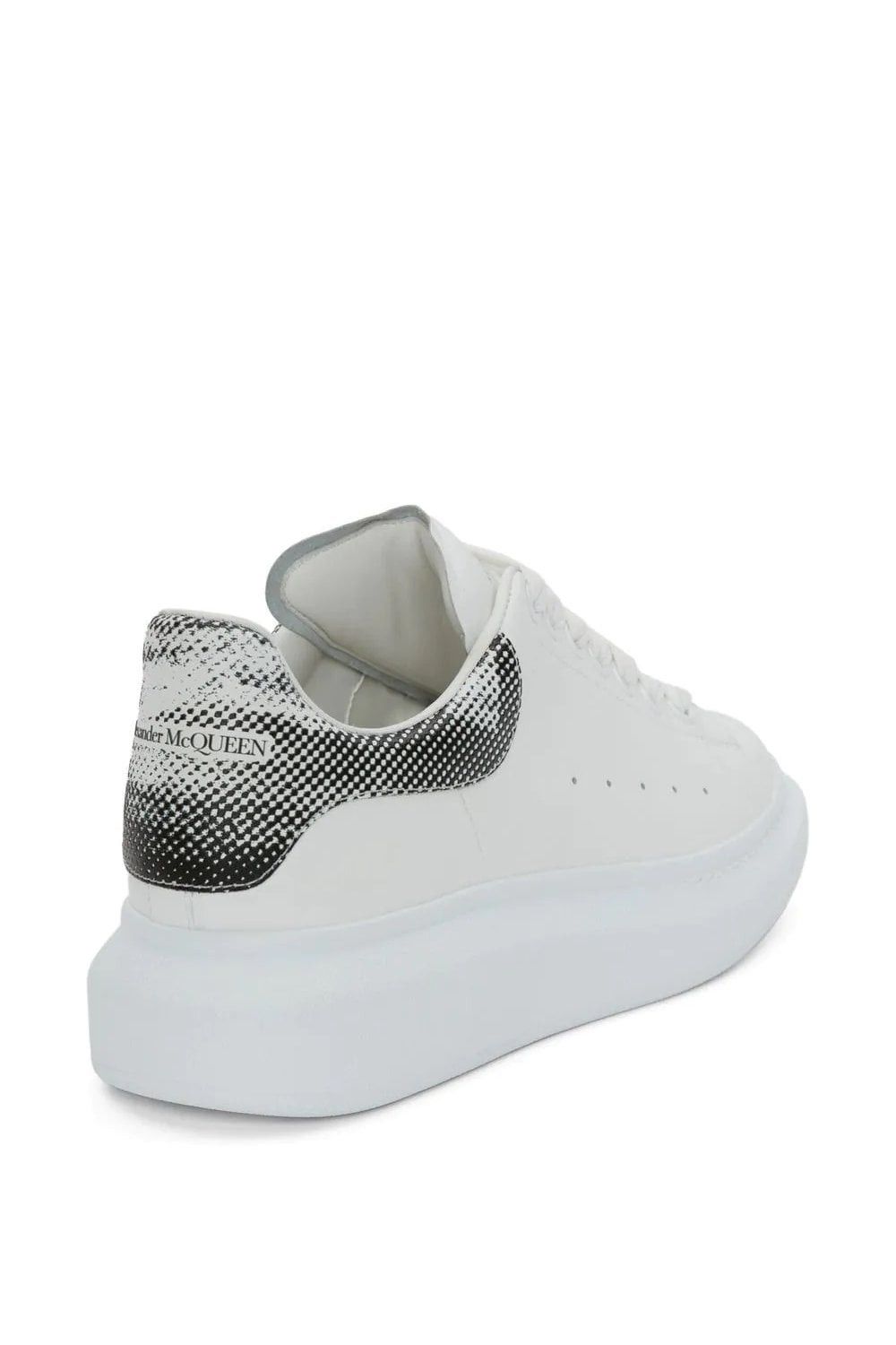 Alexander McQueen o1w1db10725 Pixelated Oversized Sneaker in White Size US 13 / EU 46 - 3 Thumbnail