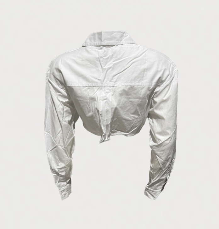 Christopher Esber Cropped Floating Quart Shirt Size XS / US 0-2 / IT 36-38 - 2 Thumbnail