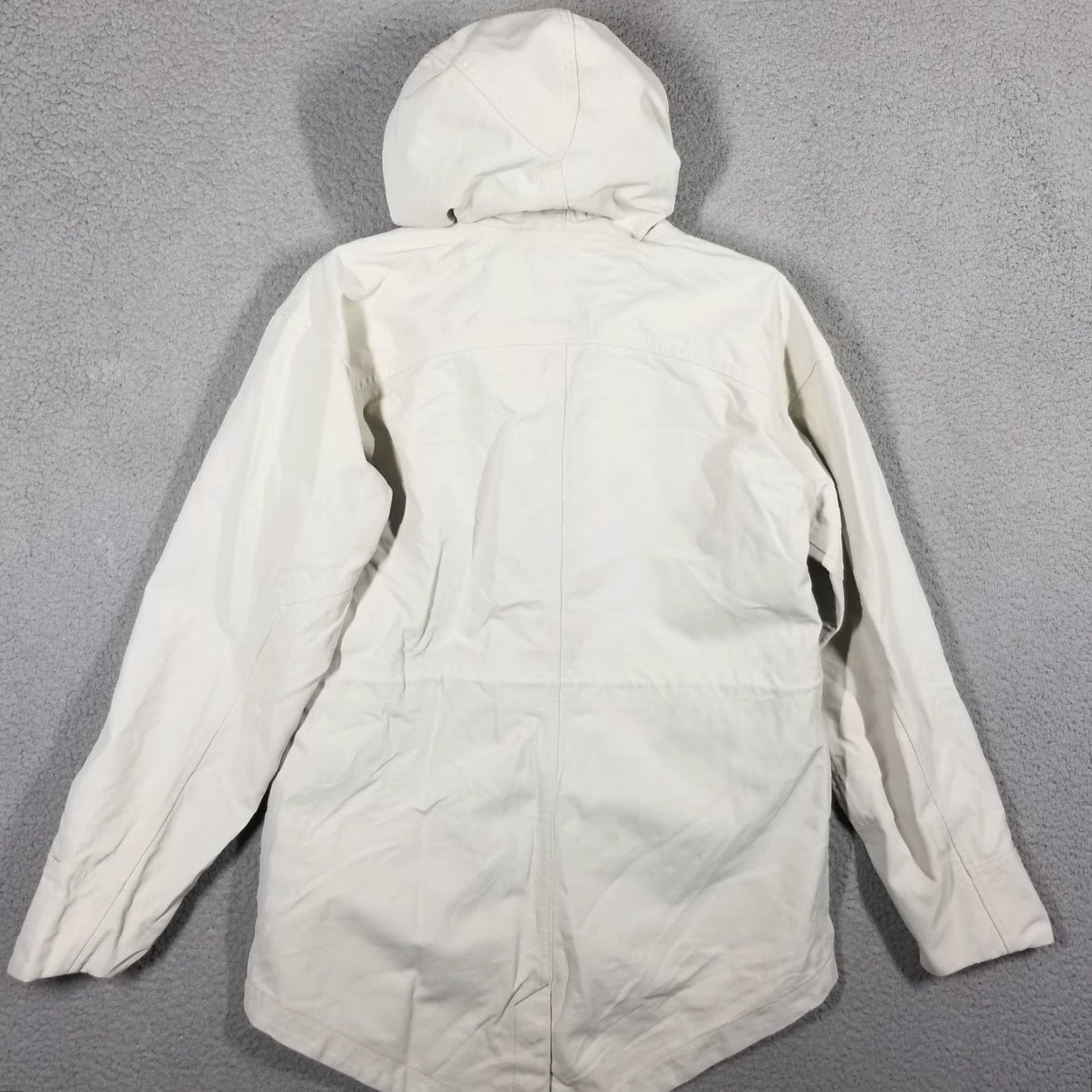 Mountain Hardwear Mountain Hardwear Parka Jacket Womens Medium White Hooded Lined Pockets Outdoor Size M / US 6-8 / IT 42-44 - 3 Thumbnail