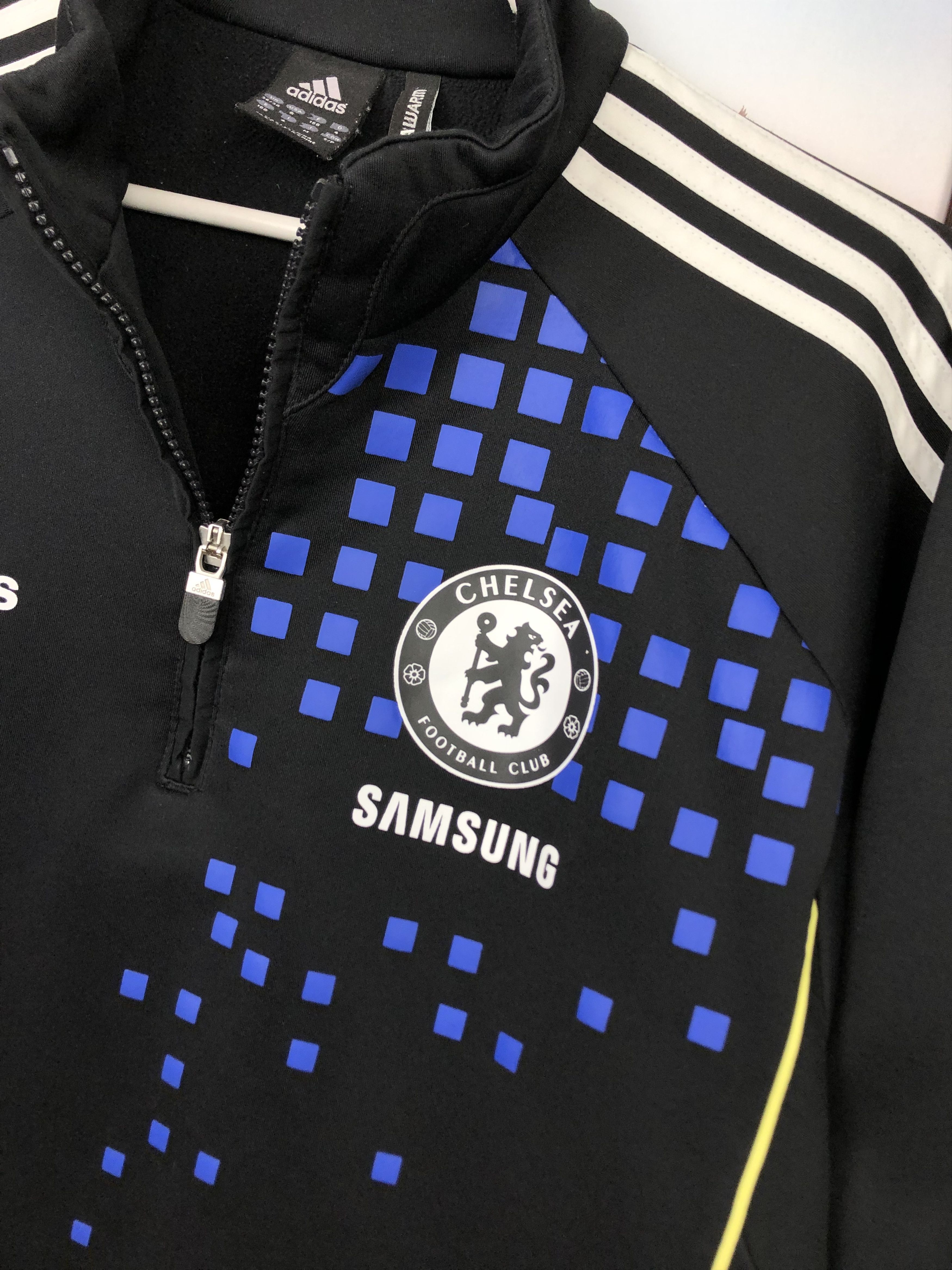 Adidas Vintage Adidas Chelsea Football Sweatshirt Soccer Jacket Size US S / EU 44-46 / 1 - 3 Thumbnail