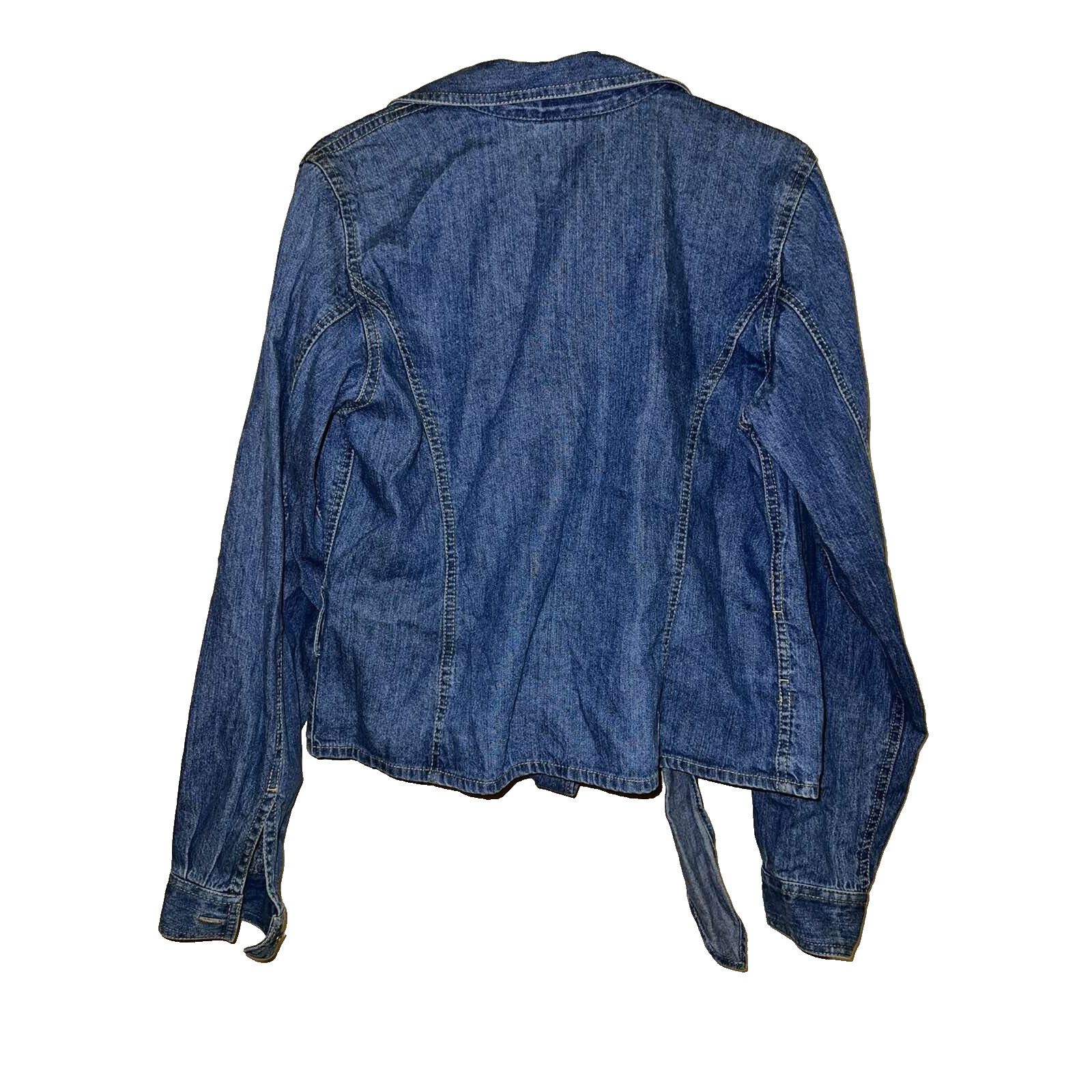 LIZ LISA Liz Claiborne Women's classic blue 100%Cotton Size 6 A000162 Size M / US 6-8 / IT 42-44 - 2 Thumbnail