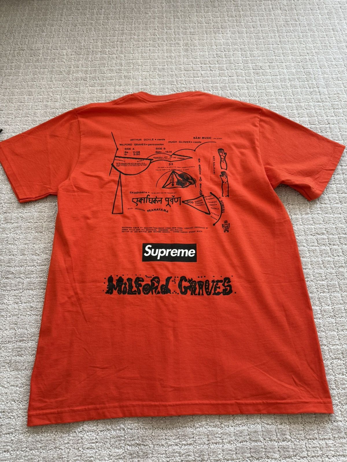 Supreme Supreme Milford Graves Tee Size US L / EU 52-54 / 3 - 3 Thumbnail