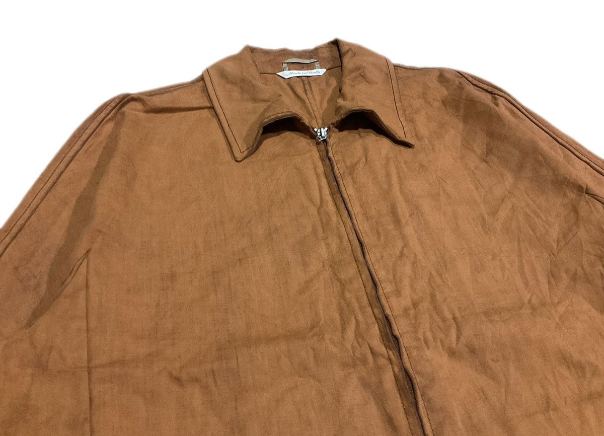 Designer 🔥Vintage Max Mara Waxed Jacket Made In Italy Size US M / EU 48-50 / 2 - 3 Thumbnail