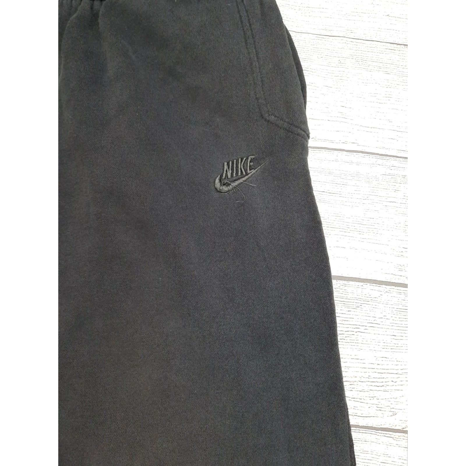 Nike NIKE Sweatpants Pants Black XL Mens Activewear Fleece Inseam 30 Rise 11.5 Waist 32-42 Pull On Straight Size US 36 / EU 52 - 4 Thumbnail