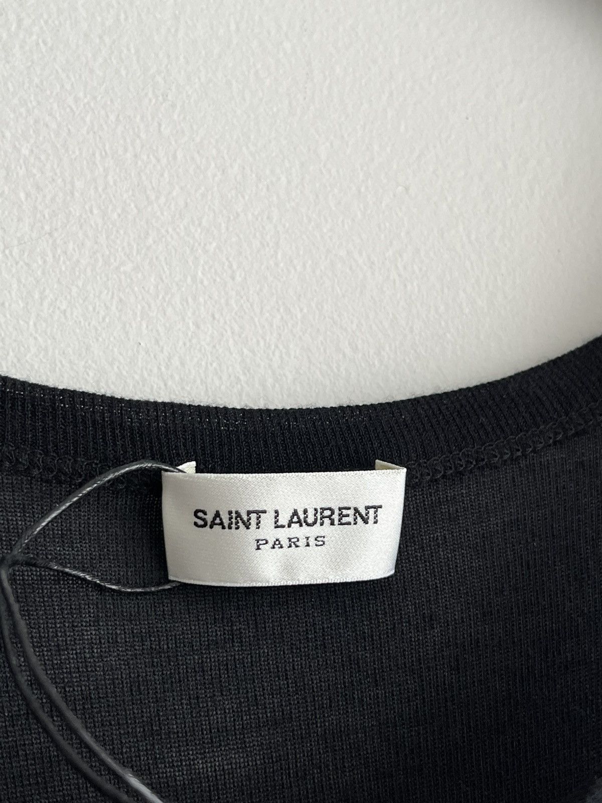 Saint Laurent Paris Rare Super Runway Saint Laurent Skinny Cashmere Tank Top Size US L / EU 52-54 / 3 - 3 Thumbnail