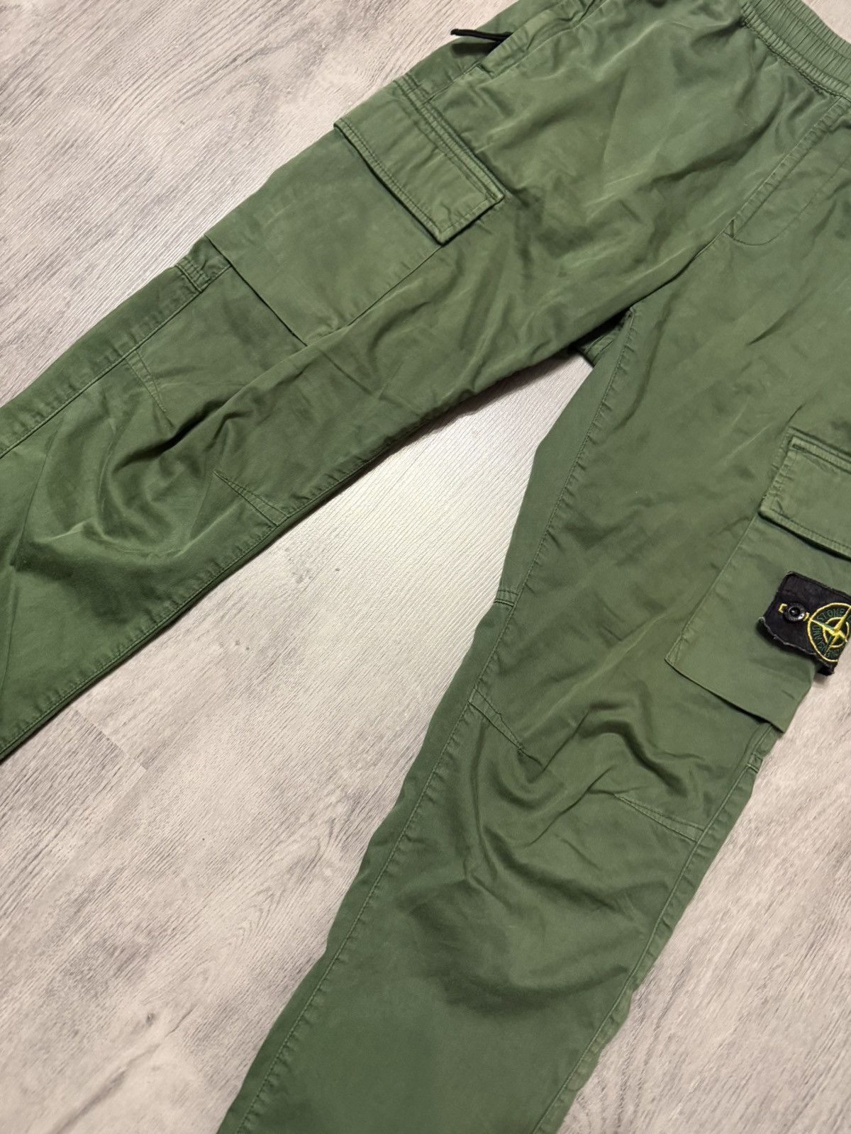 Stone Island Cargo Pants Stone Island Trousers Green Khaki Size US 28 / EU 44 - 3 Thumbnail