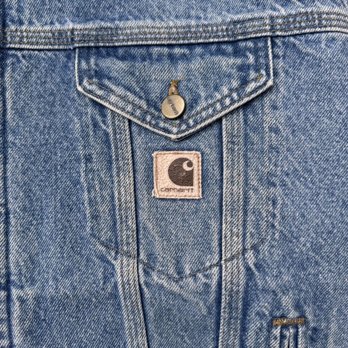 Carhartt Vintage Carhartt JB0998 Denim Jacket Size US XL / EU 56 / 4 - 3 Thumbnail