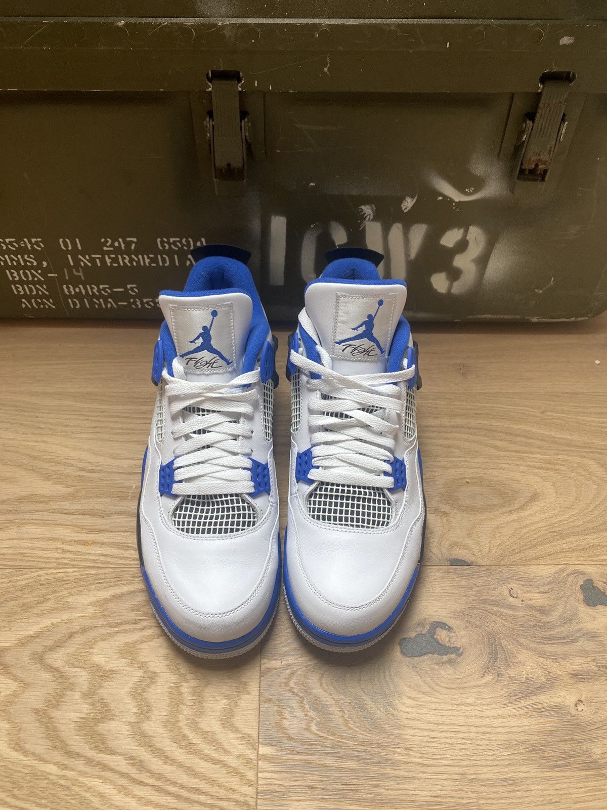 Jordan Brand × Nike Jordan 4 motorsport (2017) Size US 13 / EU 46 - 3 Thumbnail