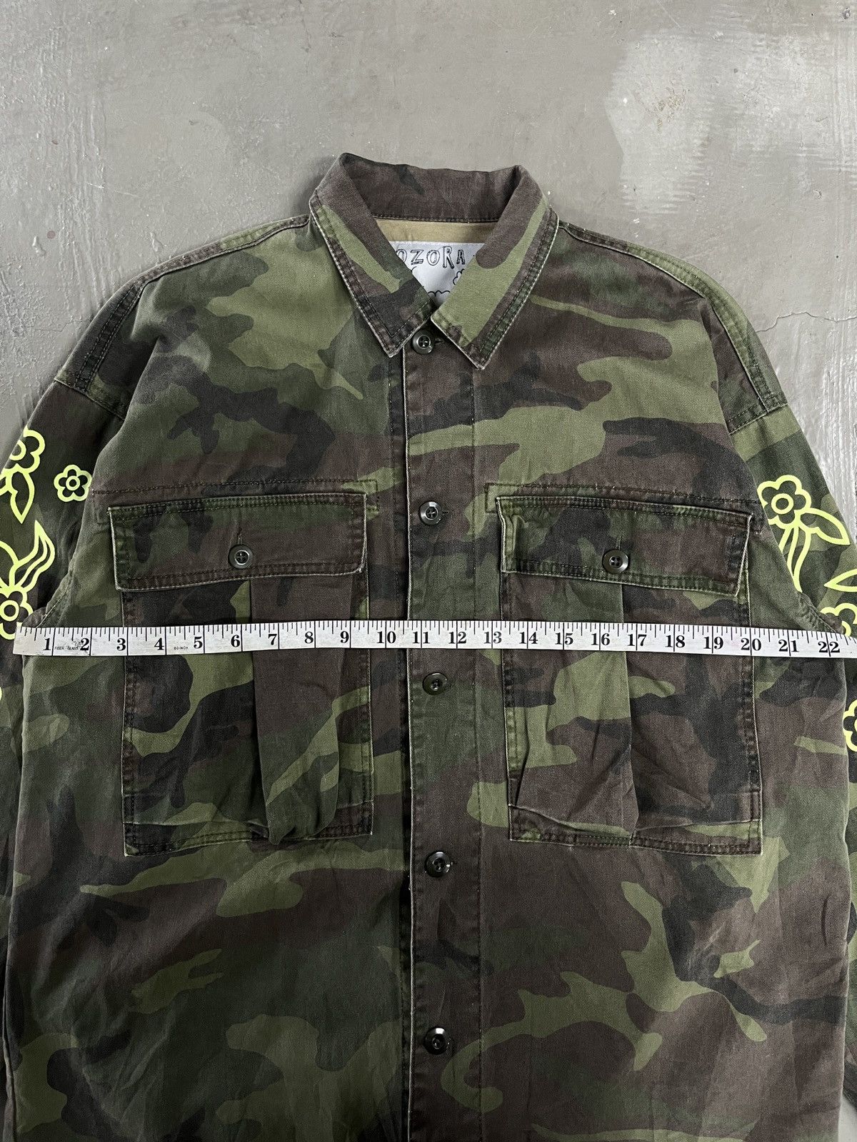 If Six Was Nine HBT Military Field Camo Jacket Size US L / EU 52-54 / 3 - 5 Thumbnail