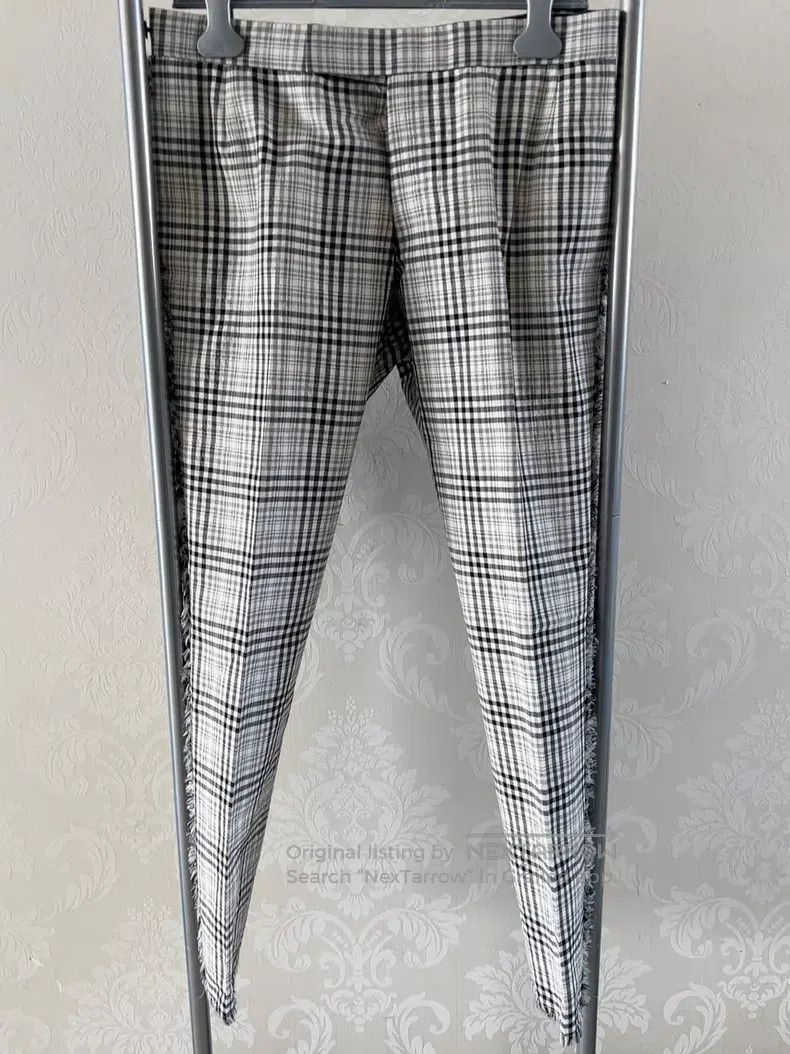Thom Browne Thom Browne size 3 Black and White Plaid Trousers Size US 32 / EU 48 - 1 Thumbnail