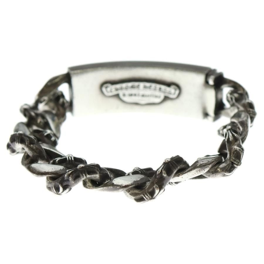 Chrome Hearts 11LINK Chrome Hearts Floral Fancy Link ID Bracelet Silver Size ONE SIZE - 2 Thumbnail