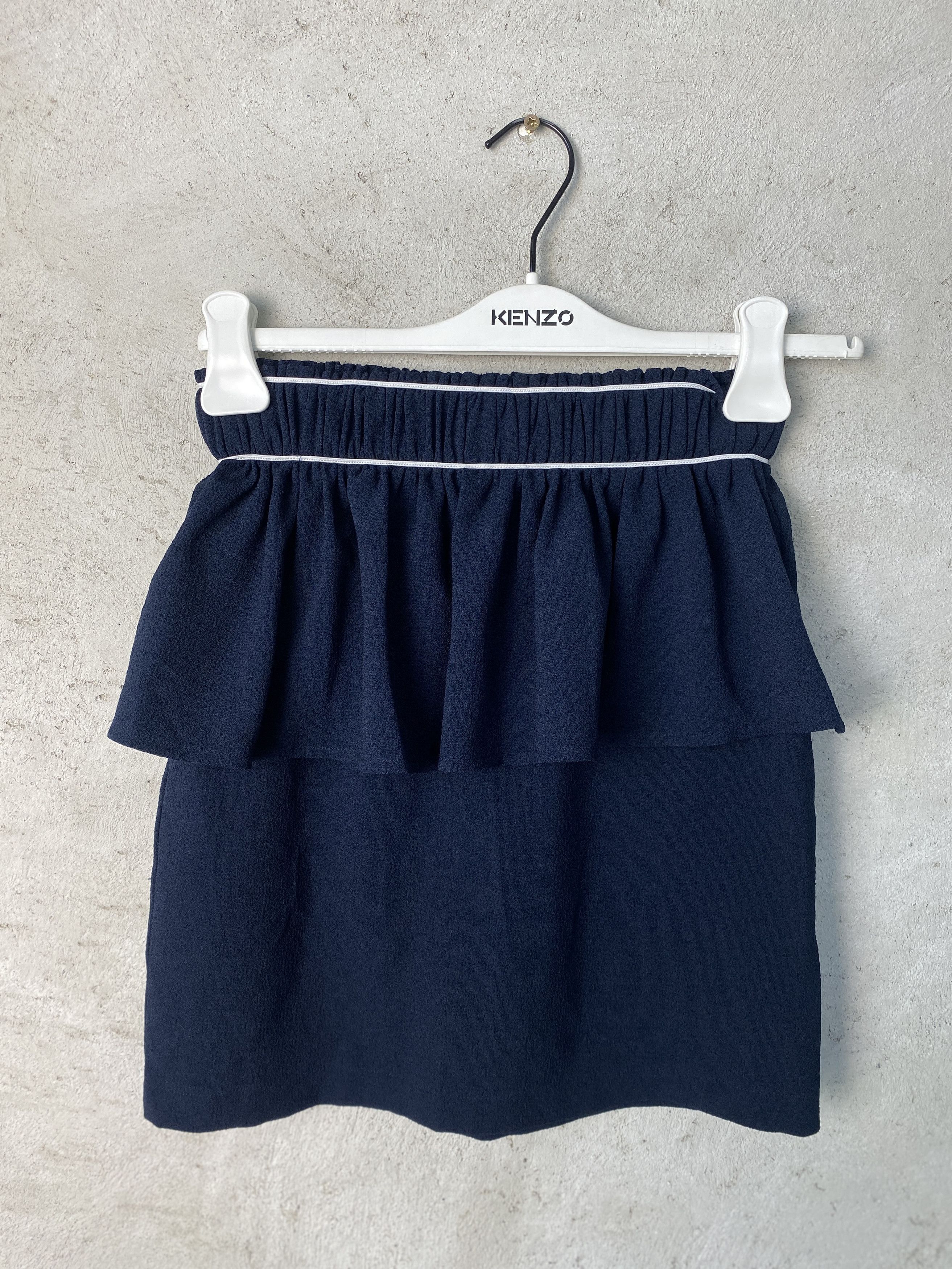 Ganni Ganni navy mini skirt casual formal scandi Size 25" / US 0 / IT 36 - 1 Thumbnail