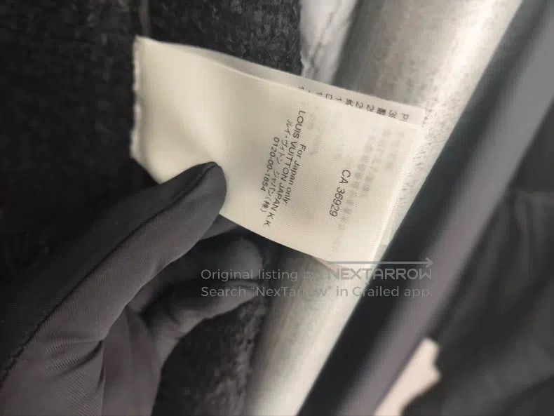 Louis Vuitton Louis Vuitton Black tweed blazer Size XXS / US 00 / IT 34 - 5 Thumbnail