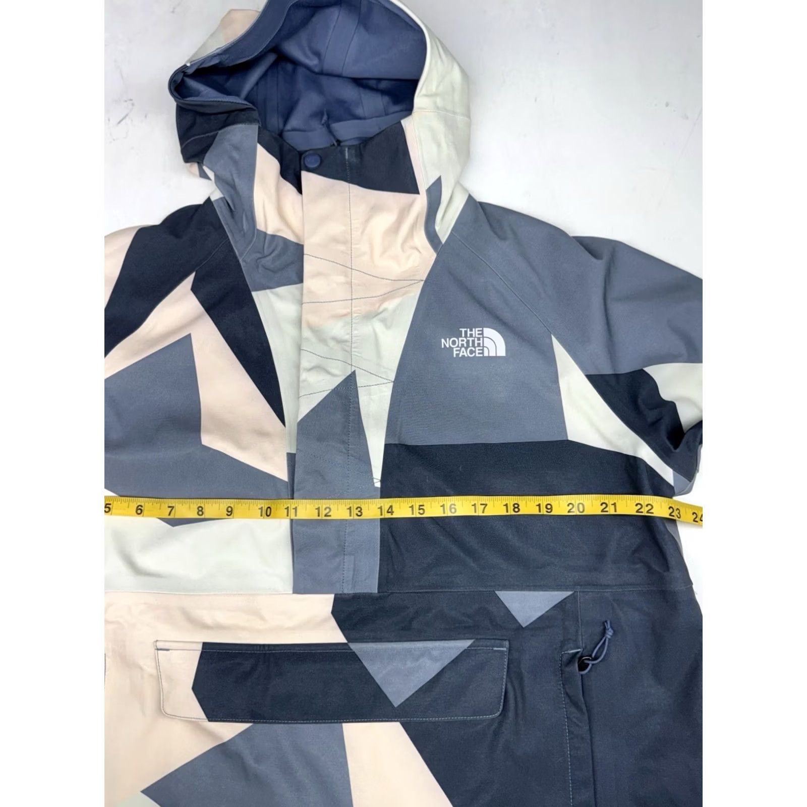 The North Face The North Face Apex Flex GORE-TEX Anorak Jacket Multicolor Geometric Men's M Hooded Waterproof Windproof Front Pocket Size US M / EU 48-50 / 2 - 5 Thumbnail