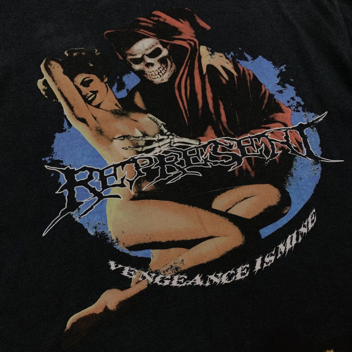 Represent Clo. Represent Small Vengeance In Mine Vintage Black Tee Size US S / EU 44-46 / 1 - 3 Thumbnail