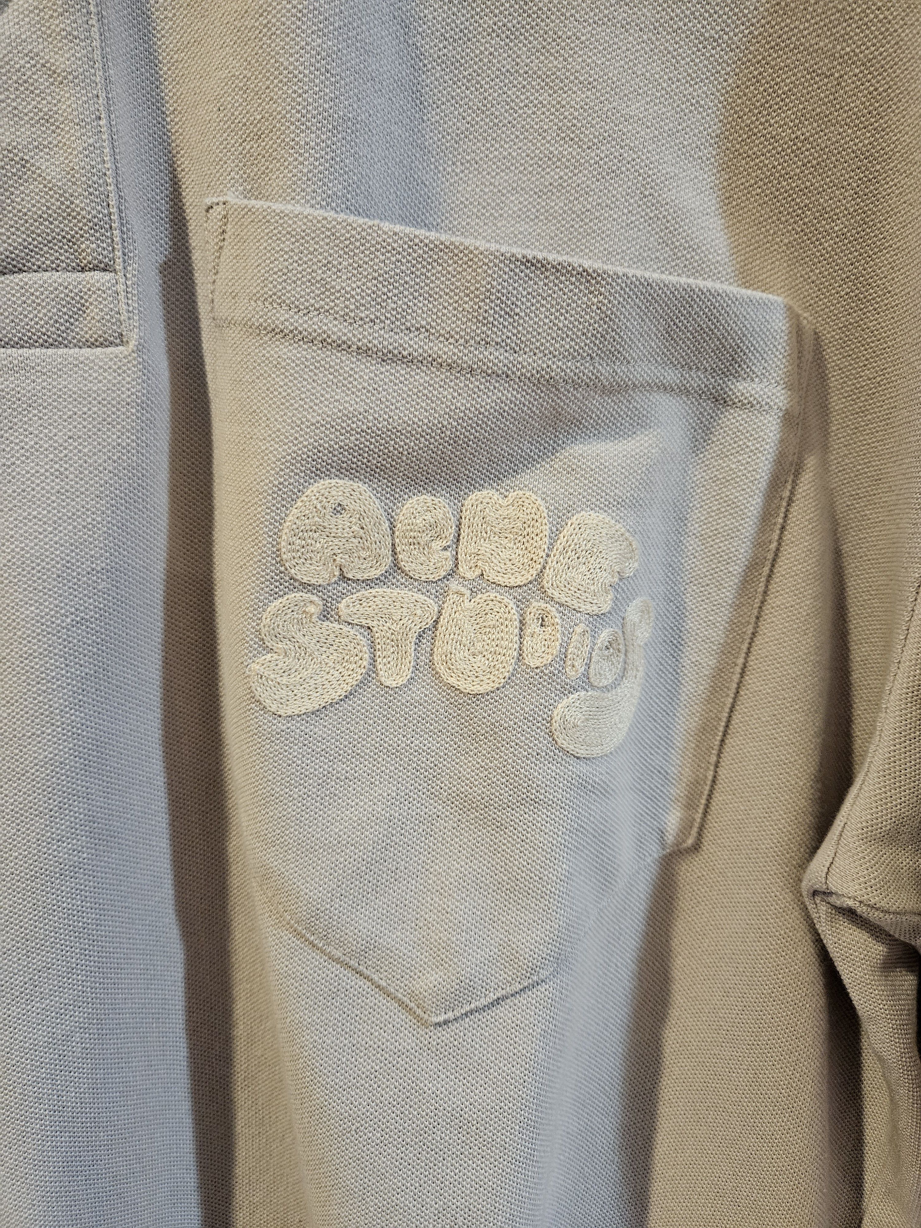 Acne Studios Oversized Bubble Logo Polo Size US S / EU 44-46 / 1 - 4 Thumbnail