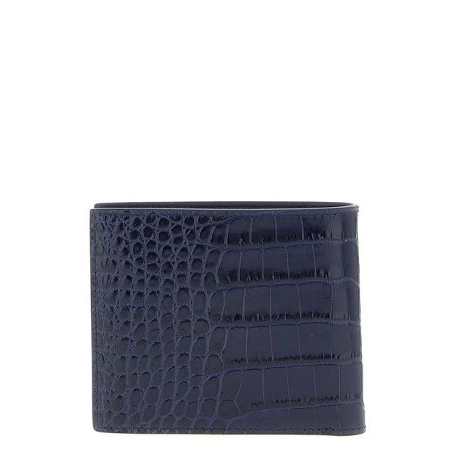 Tom Ford TOM FORD Blue Embossed Wallet New & Authentic Size ONE SIZE - 2 Thumbnail