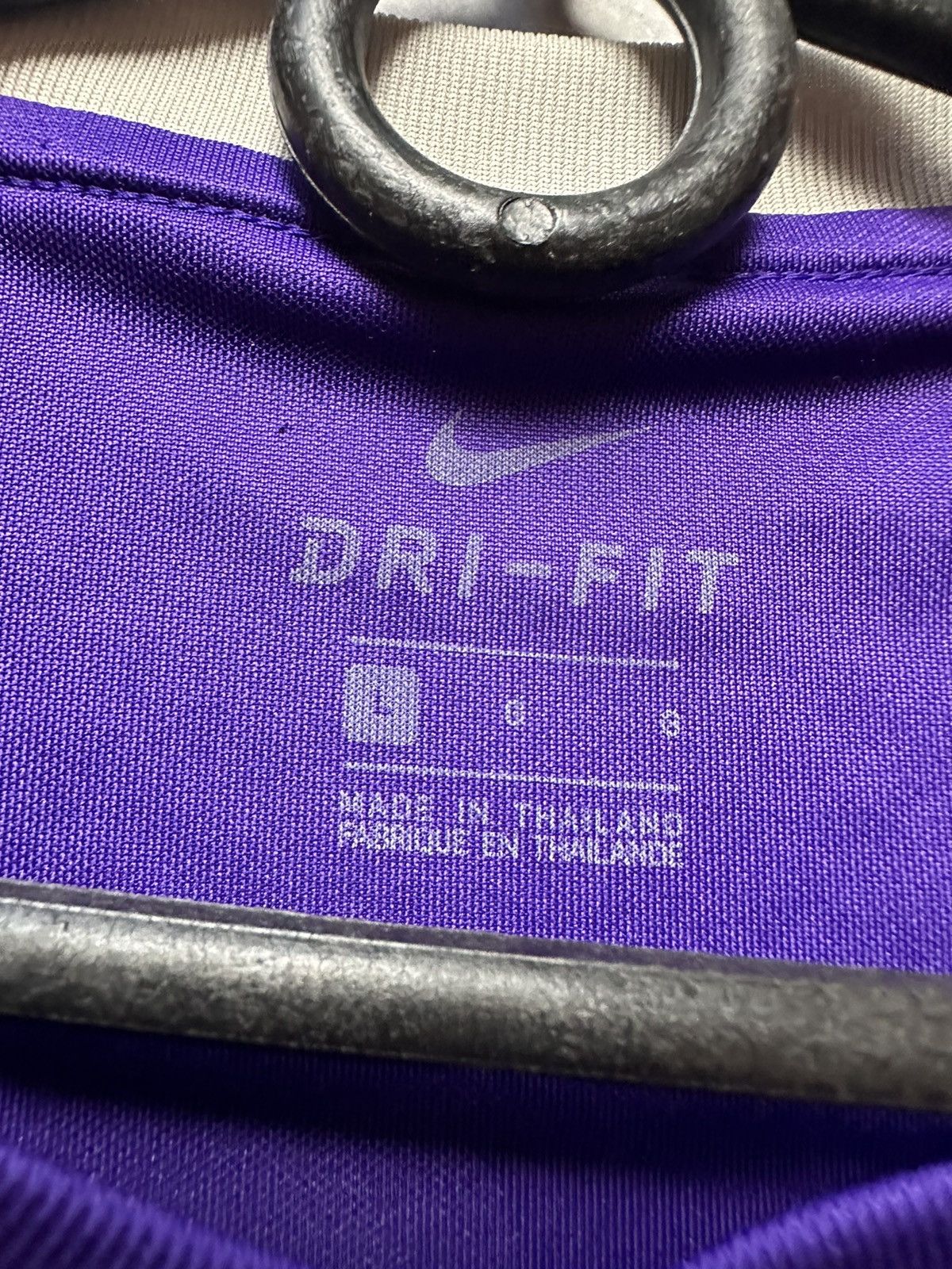 Vintage Vintage Nike Arsenal soccer jersey purple rare away L Size US L / EU 52-54 / 3 - 5 Thumbnail