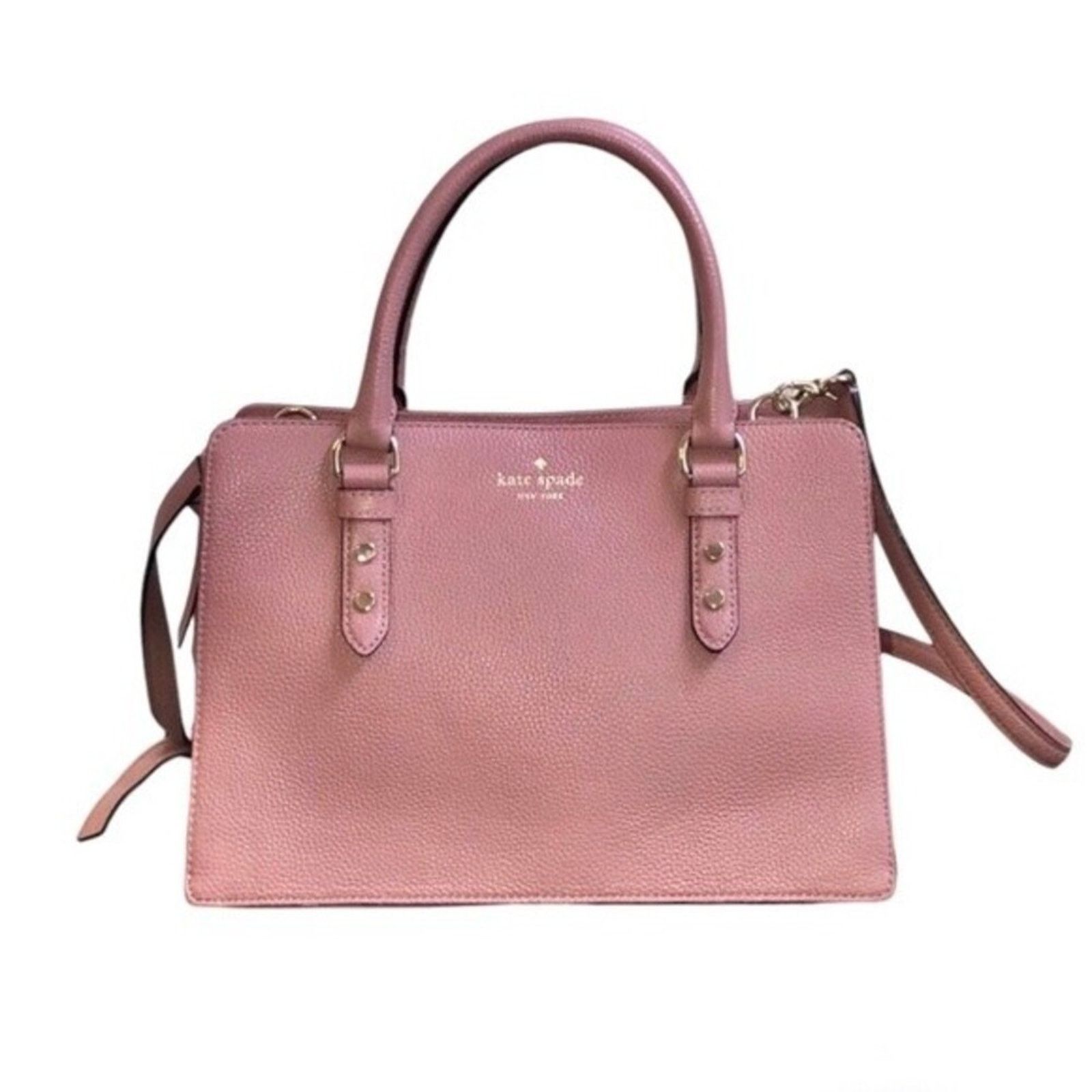 Kate Spade Kate Spade Mulberry Street Lise Satchel Pink Leather Bag Size ONE SIZE - 3 Thumbnail