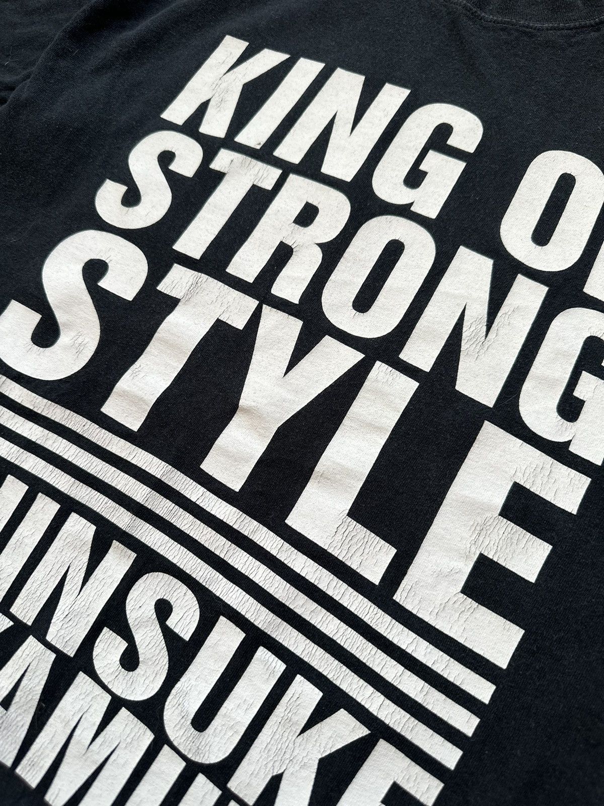 Vintage × WWE × WWF Shinsuke Nakamura Vintage WWF Wrestling Tee Size US L / EU 52-54 / 3 - 3 Thumbnail