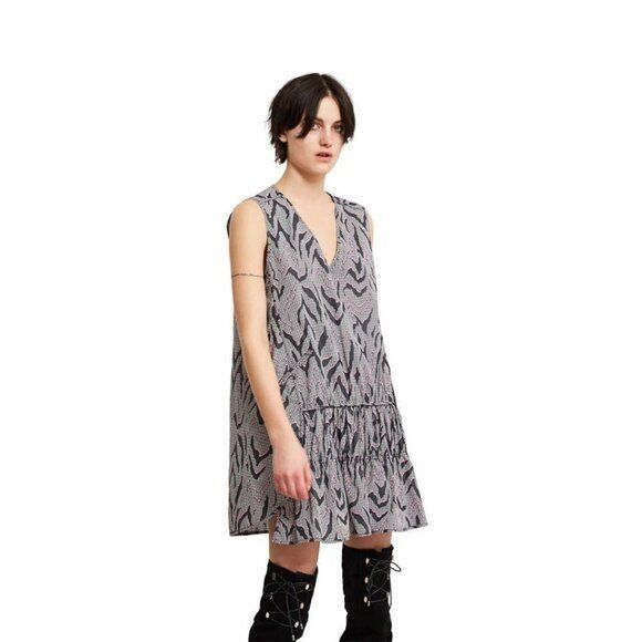 Opening Ceremony Opening Ceremony Dress 6 NWT Desert Drop Waist Sleeveless Ru Size M / US 6-8 / IT 42-44 - 8 Thumbnail