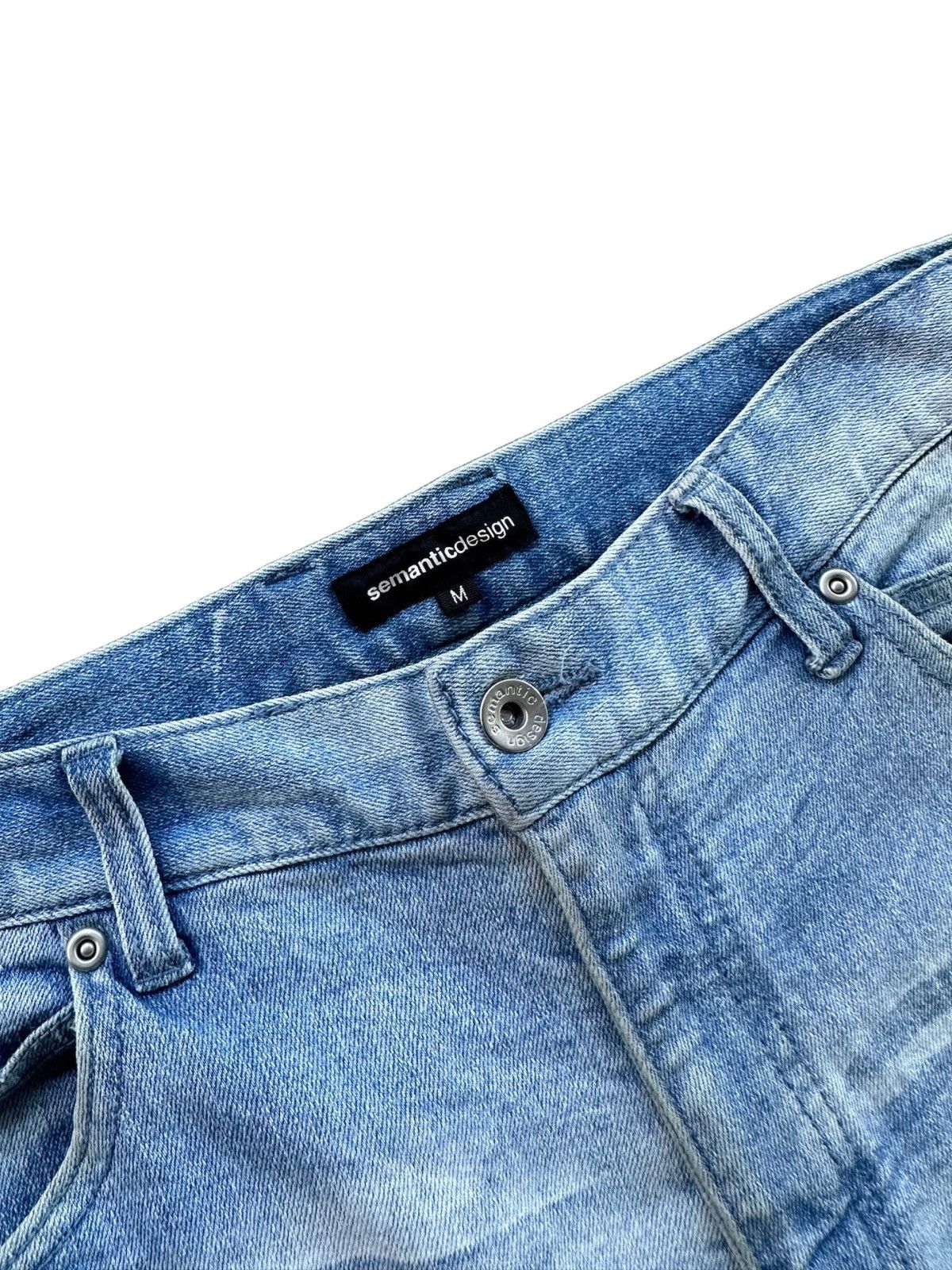 semanticdesign Semantic Design Banana Cut Denim Jeans Size US 32 / EU 48 - 5 Thumbnail