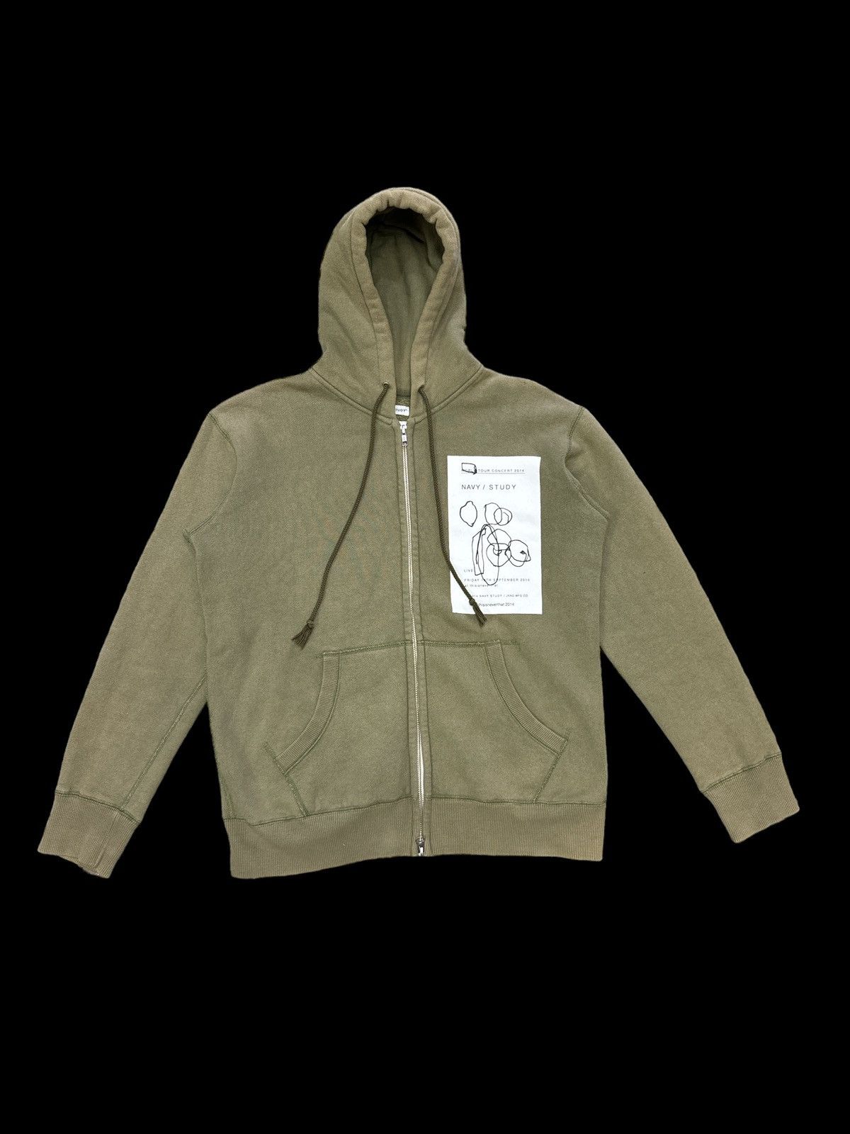 Japanese Brand × thisisneverthat OG THISISNEVERTHAT NAVY / STUDY 2014 HOODIE Size US S / EU 44-46 / 1 - 2 Thumbnail