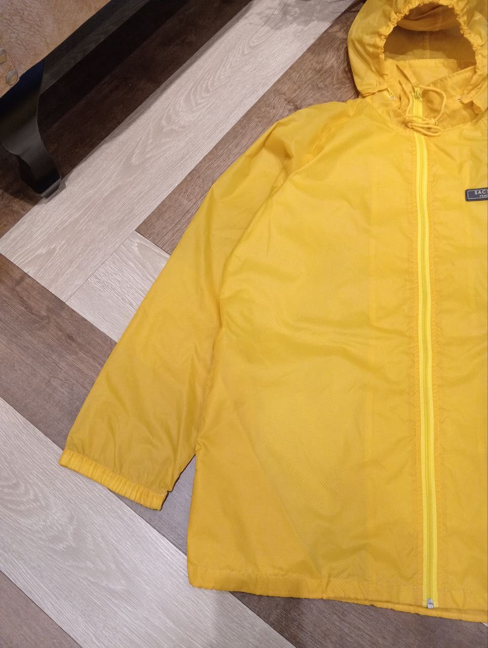Yohji Yamamoto SACSNY Y'SACCS YOHJI YAMAMOTO WINDBREALER JACKET - YELLOW Size US XL / EU 56 / 4 - 5 Thumbnail