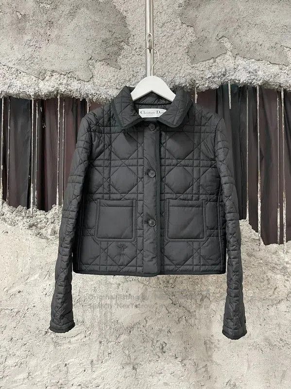 Dior Dior Black Women's Winter Cotton Jacket . Size XXS / US 00 / IT 34 - 1 Thumbnail
